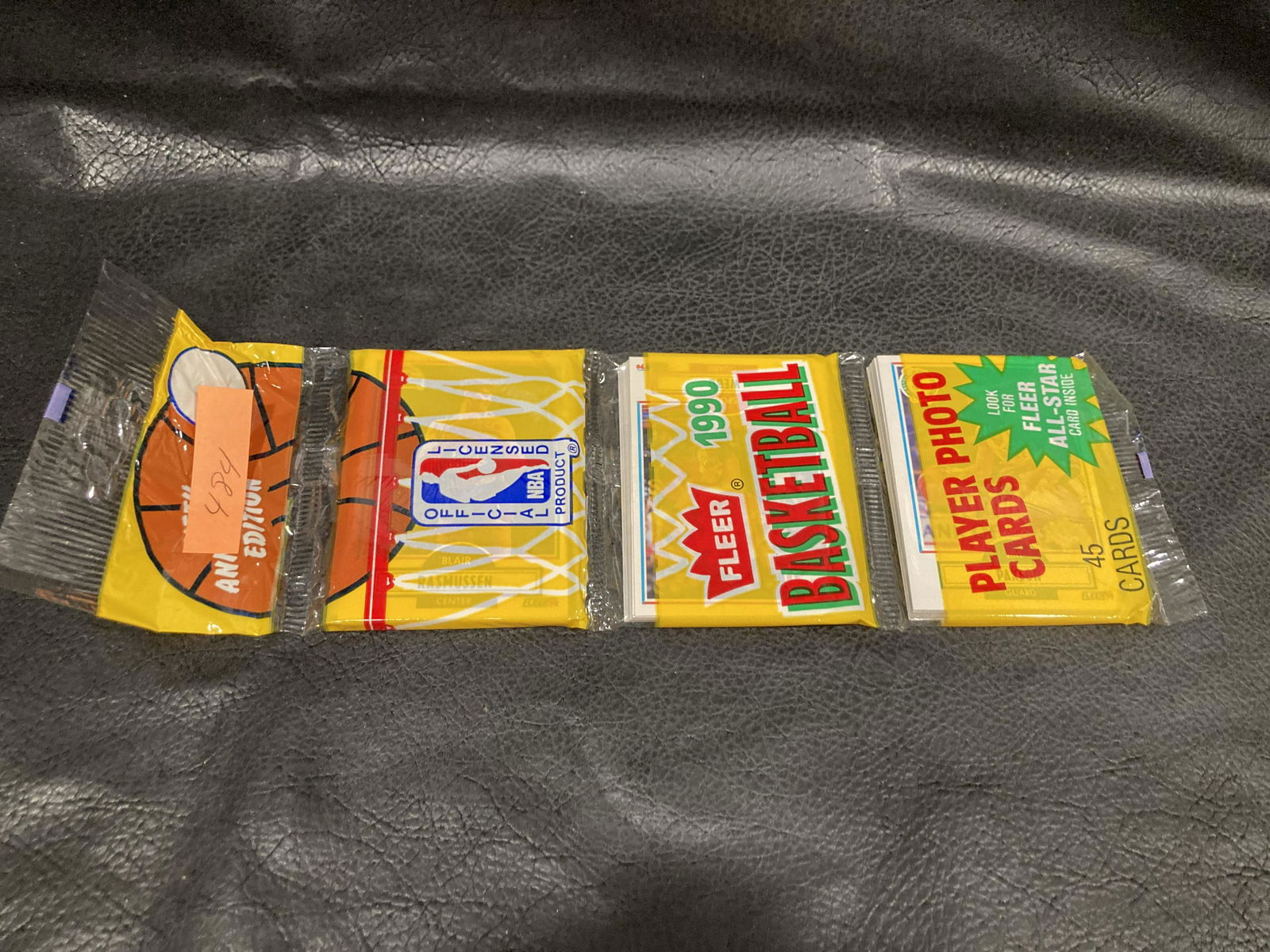 Patrick Ewing 1990 Fleer Basketball Sealed Rack Pack (1 of 2)