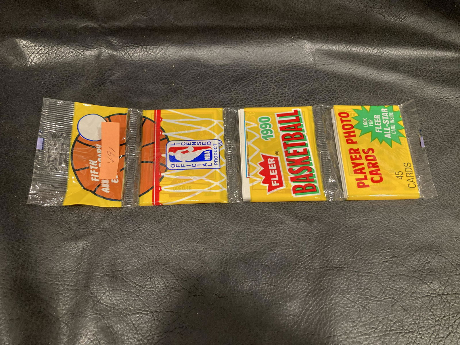 Larry Bird 1990 Fleer Basketball Sealed Rack Pack (1 of 2)