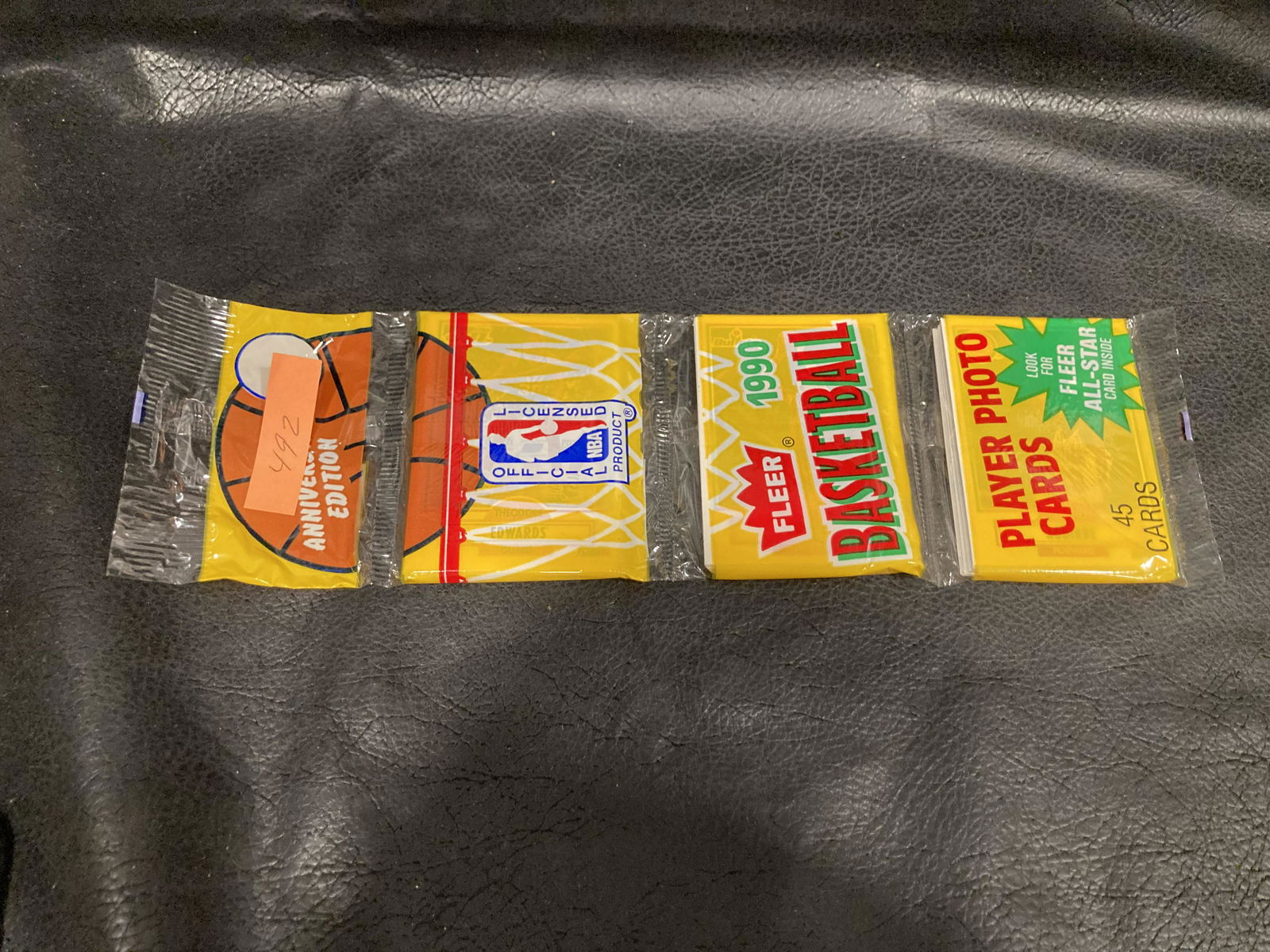 David Robinson 1990 Fleer Basketball Sealed Rack Pack (1 of 2)