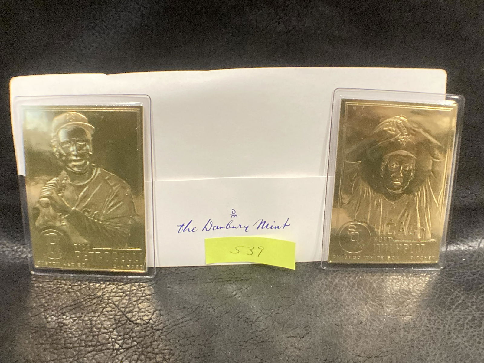 22kt Gold Danbury Mint Card: 22kt Gold Danbury Mint Card