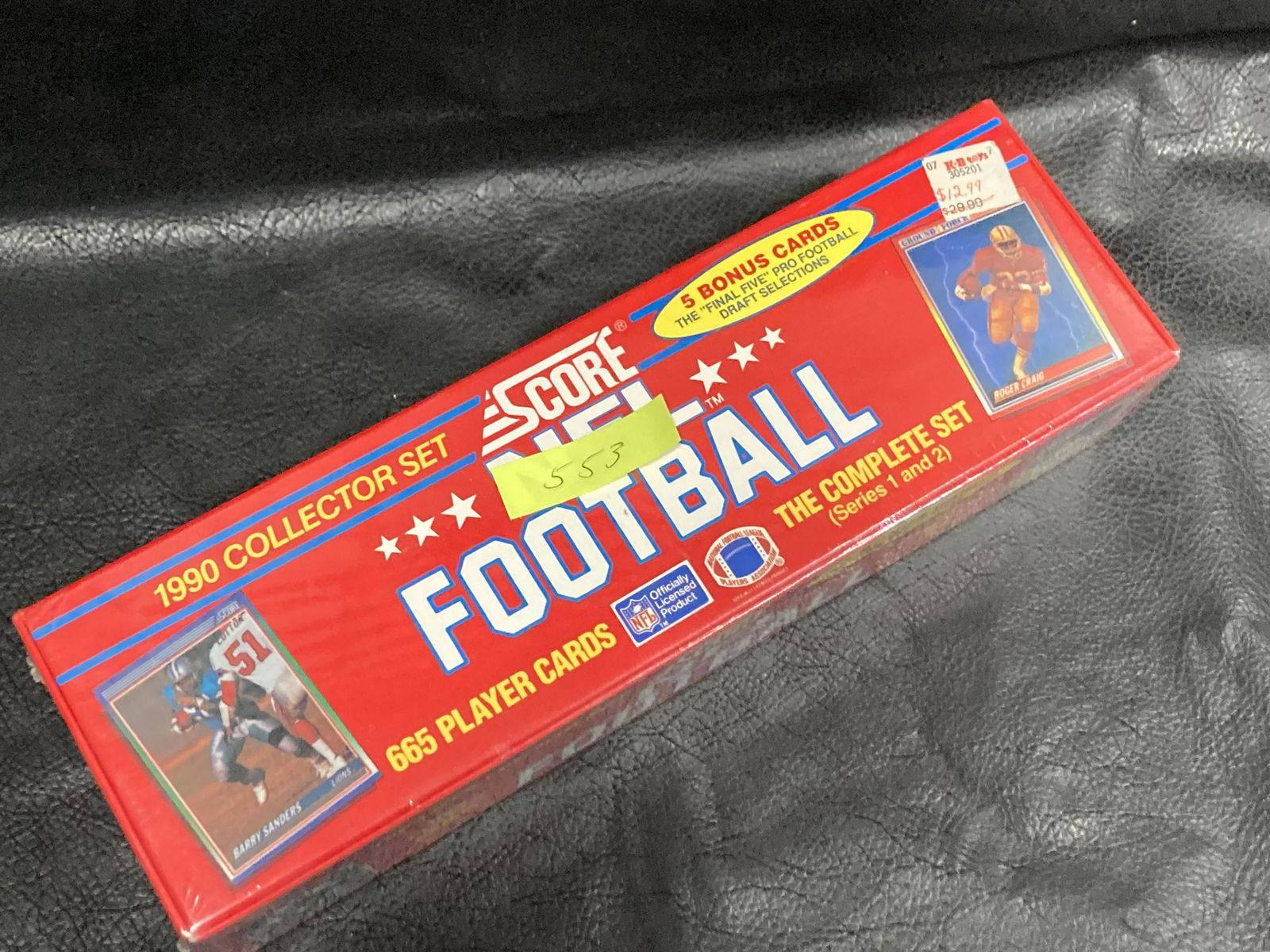 1990 Score Football Complete Factory Set Of 665 Cards (1 of 4)