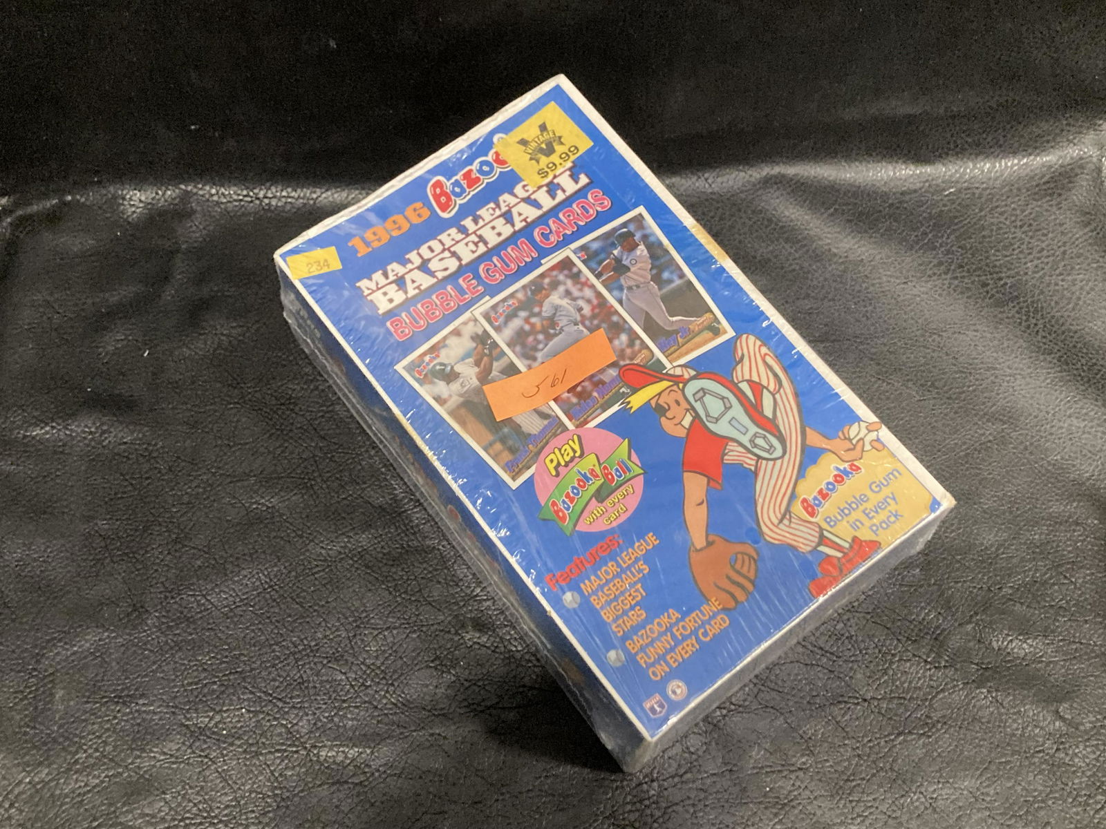 1996 Topps Bazooka Baseball Hobby Box Factory Sealed 36 (1 of 4)