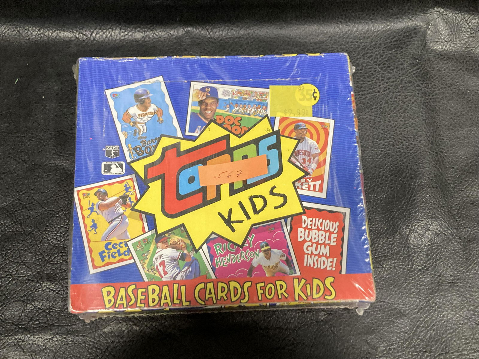 1992 35c Topps Kids 7 Pack Baseball Cards With 1 Stick (1 of 4)