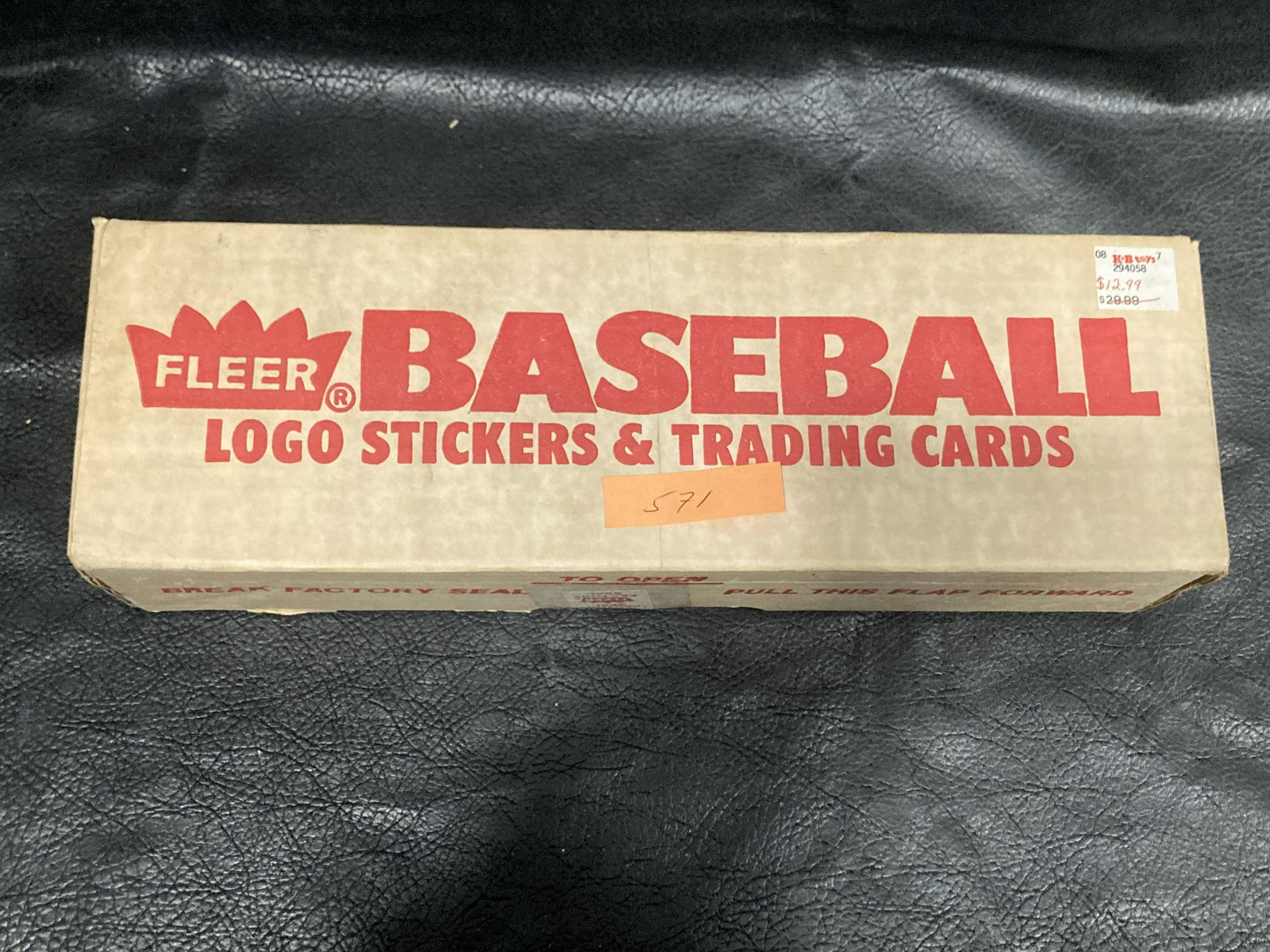 1989 Fleer Baseball Card Complete Set Factory Sealed (1 of 3)