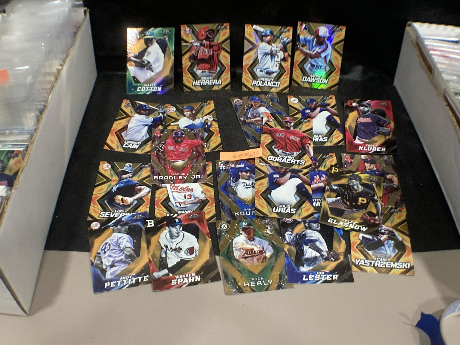 Fire & ice lot of baseball sp numbered cards lot of 23 (1 of 6)