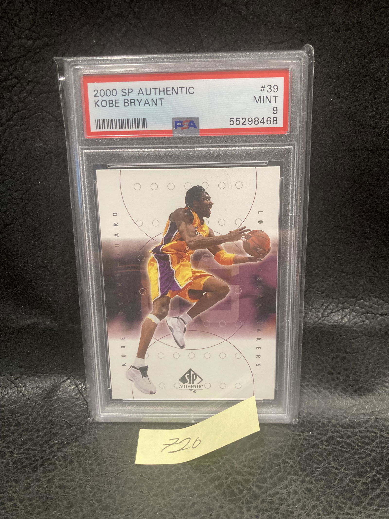 Kobe Bryant 2000 SP Authentic PSA 9 Lakers #39 (1 of 2)