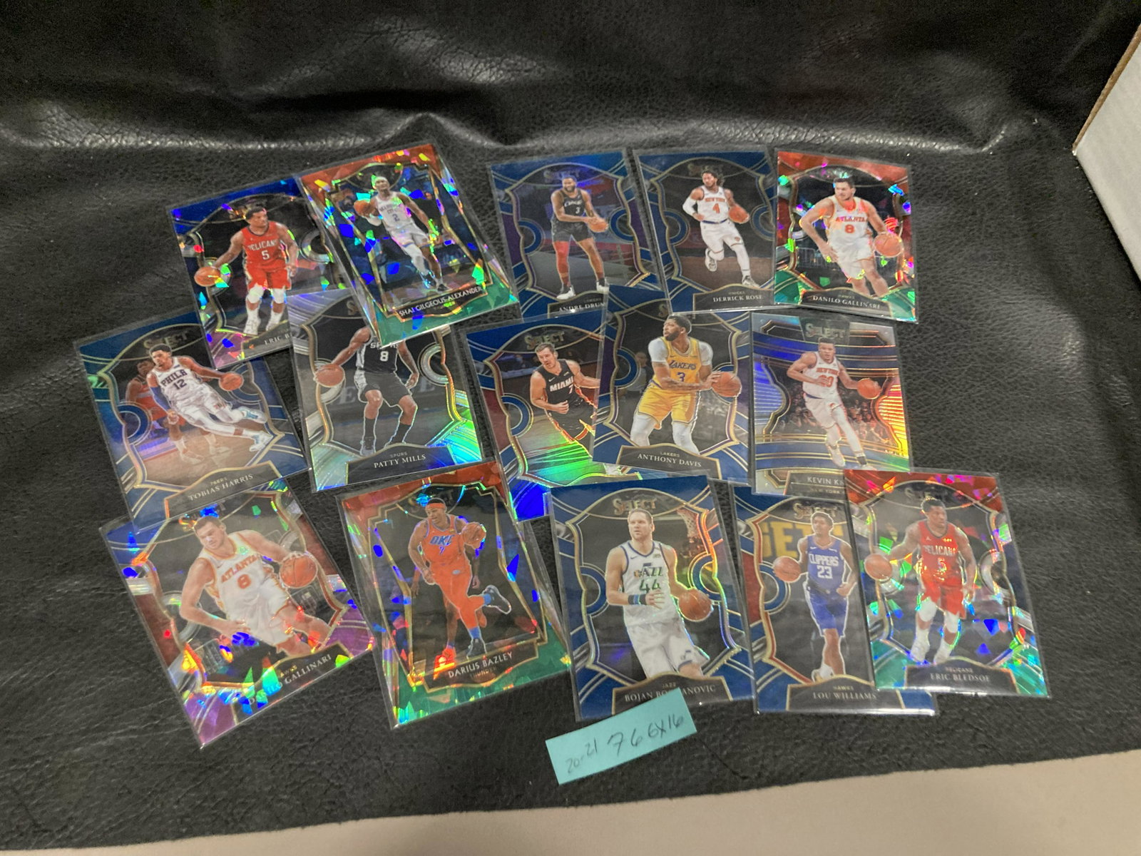 2020-21 Panini Select Nba Basketball Rookie Lot Of 16 (1 of 2)