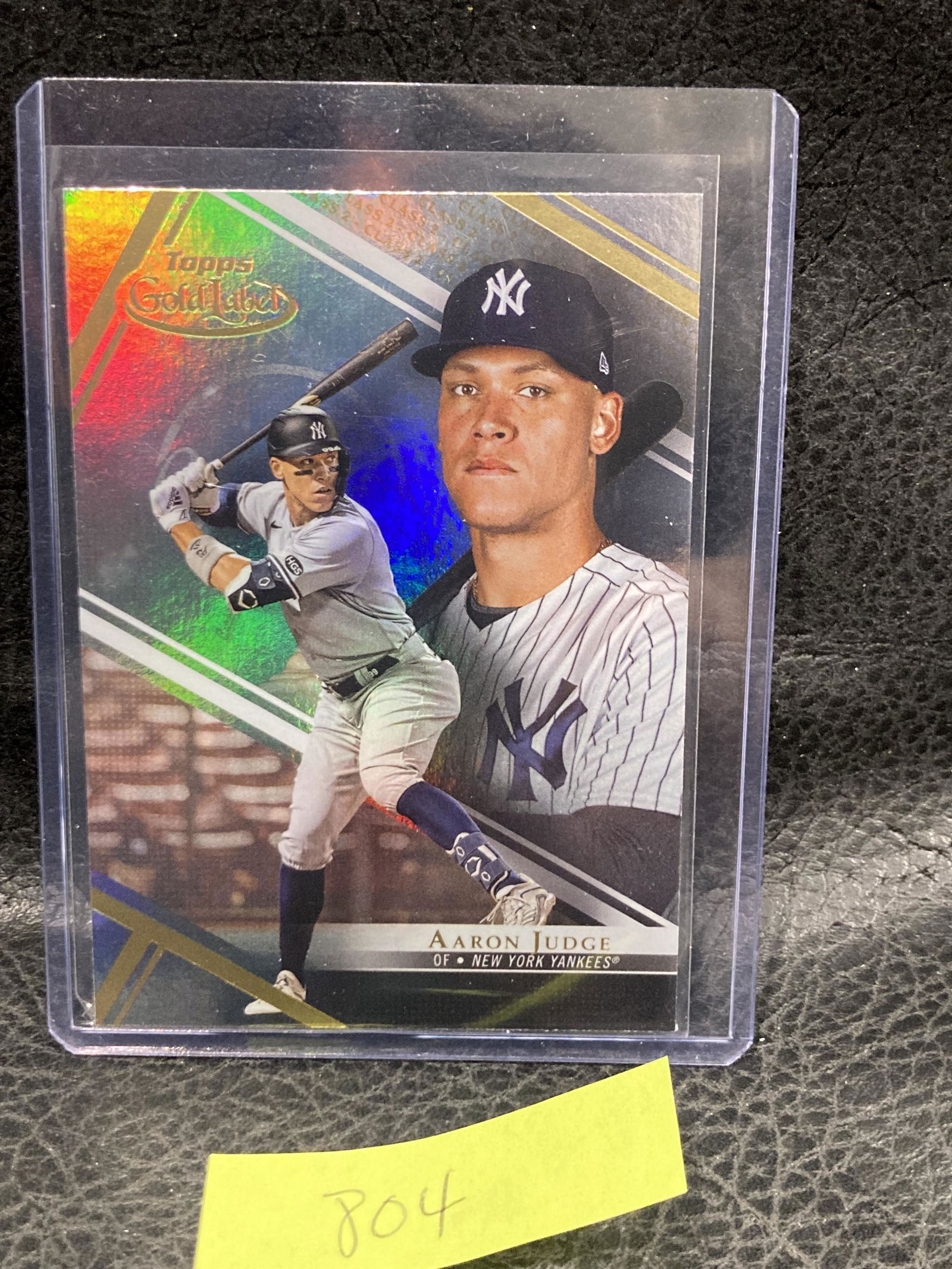 Aaron Judge 2021 Topps Gold Label Class 1 New York (1 of 2)