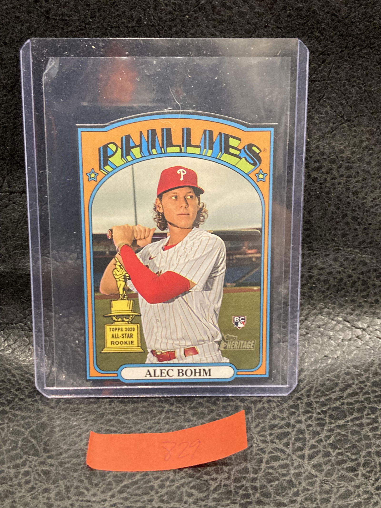 Alec Bohm 2021 Topps Heritage Mlb Baseball 1972 Mini (1 of 2)