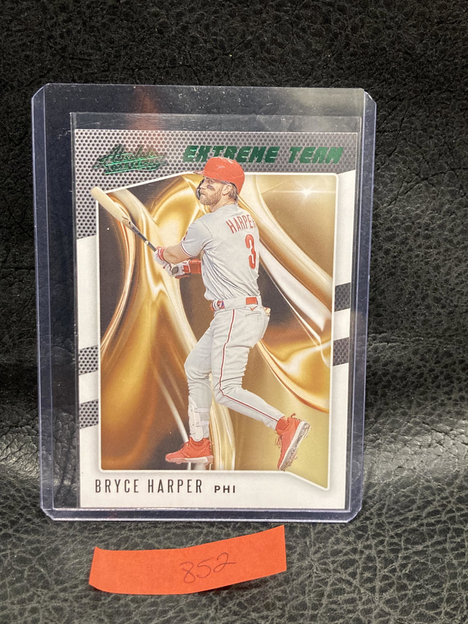 Bryce Harper Green Foil 2021 Panini Absolute Extreme: Bryce Harper Green Foil 2021 Panini Absolute Extreme Team Parallel Mlb
