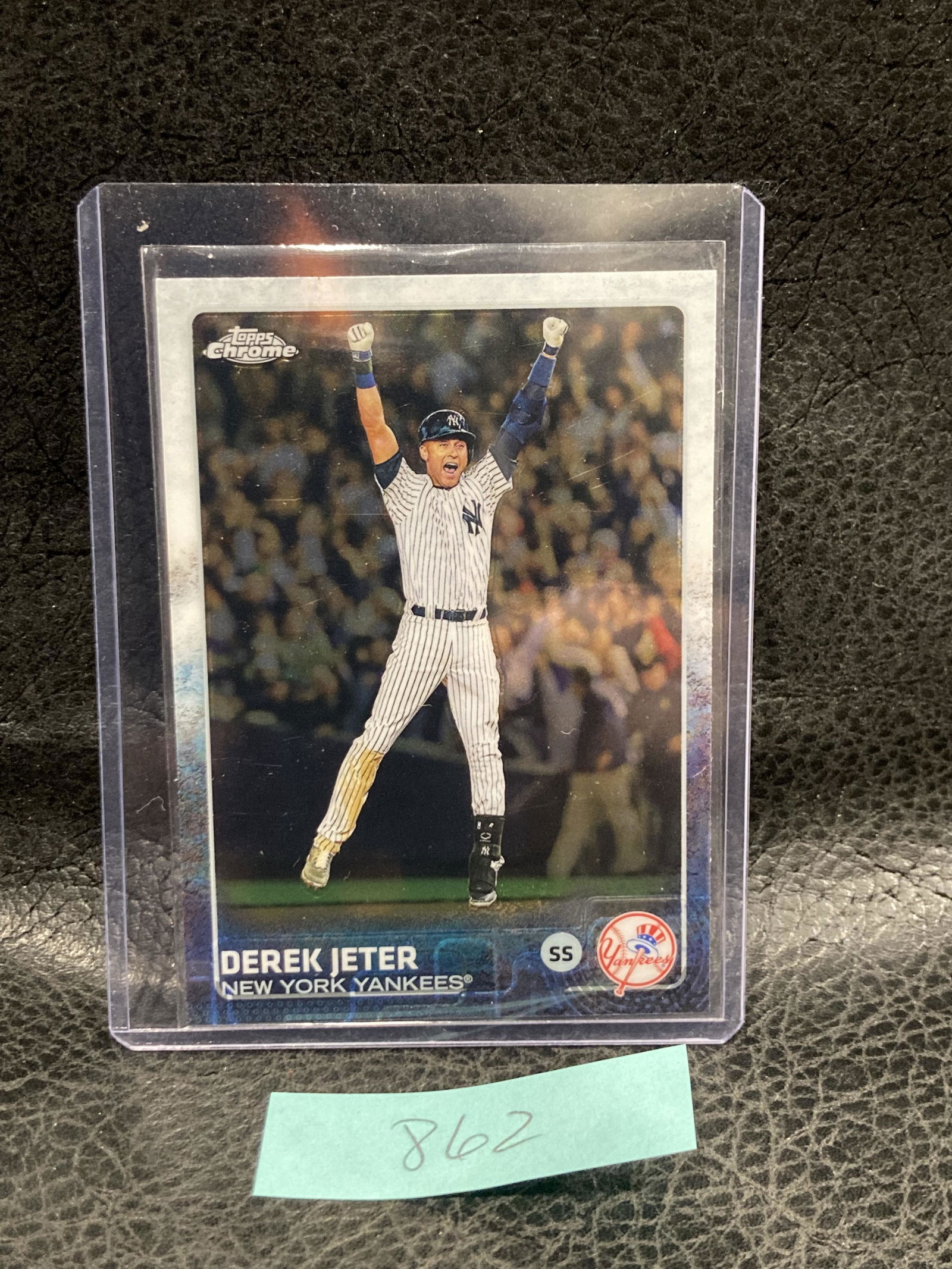 Derek Jeter2015 Topps Chrome New York Yankees Card #1 (1 of 2)