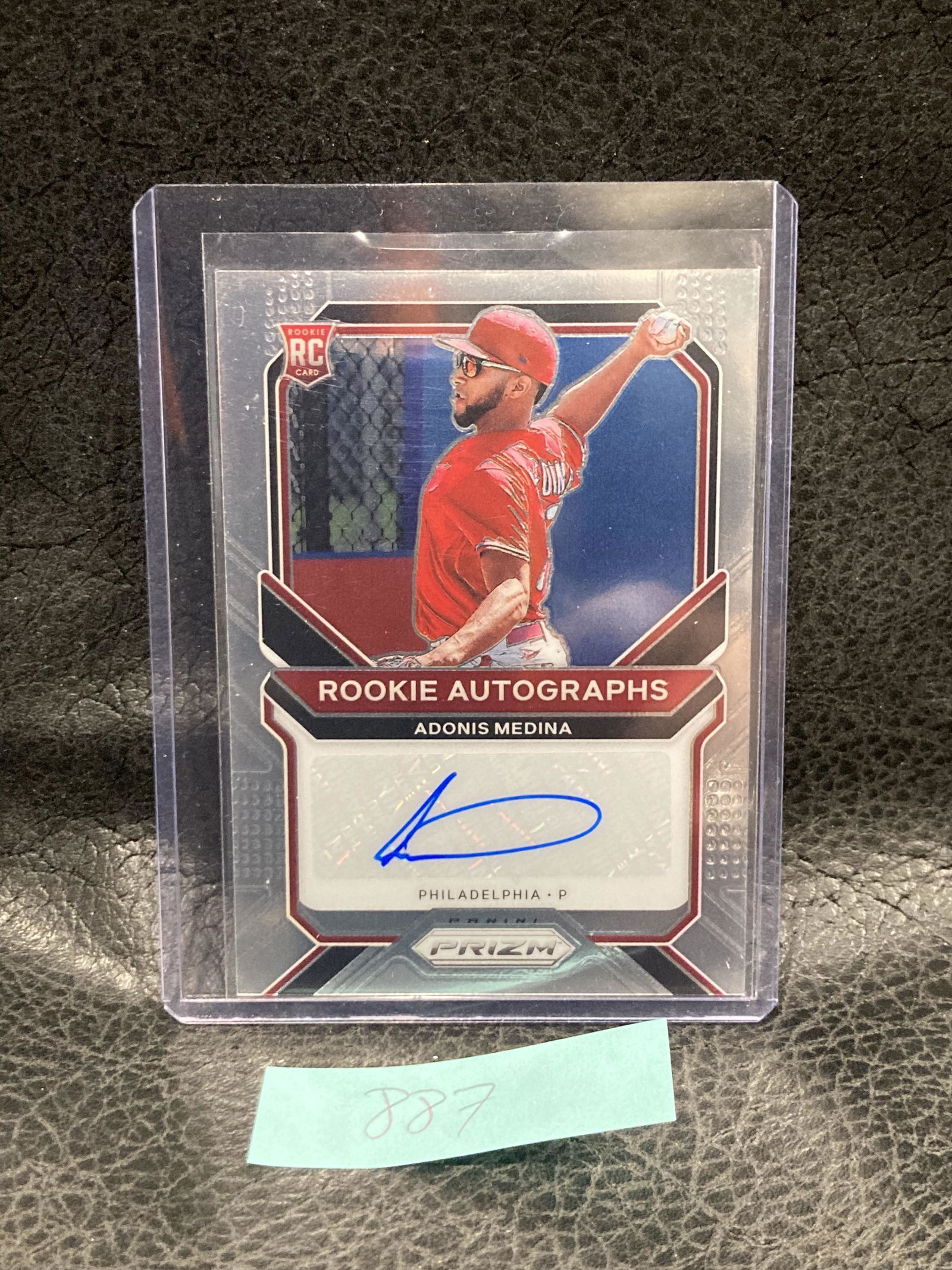 Adonis Medina 2021 Panini Prizm Auto Phillies Rookie (1 of 2)