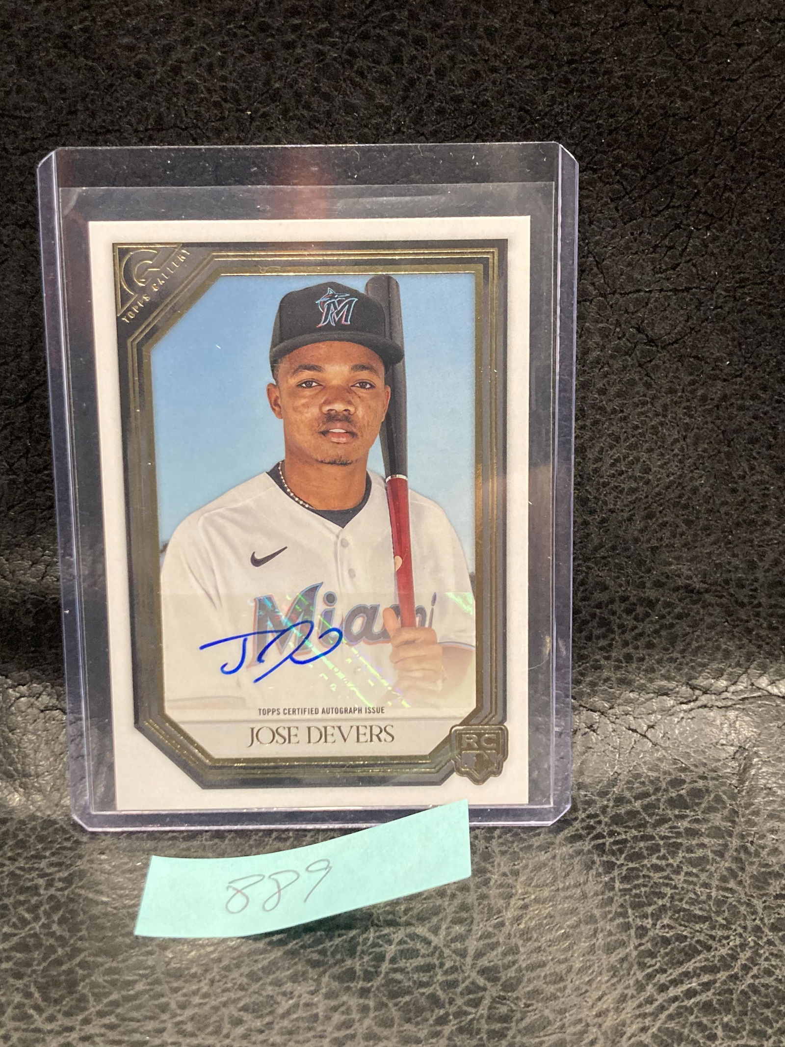 Jose Devers 2021 Topps Gallery AUTO RA-JD Pack Fresh (1 of 2)