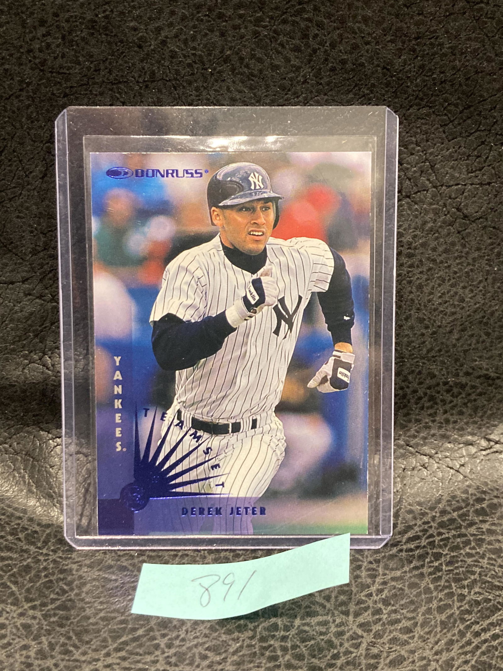 Derek Jeter 1997 Donruss Team Edition SP Purple Foil (1 of 2)