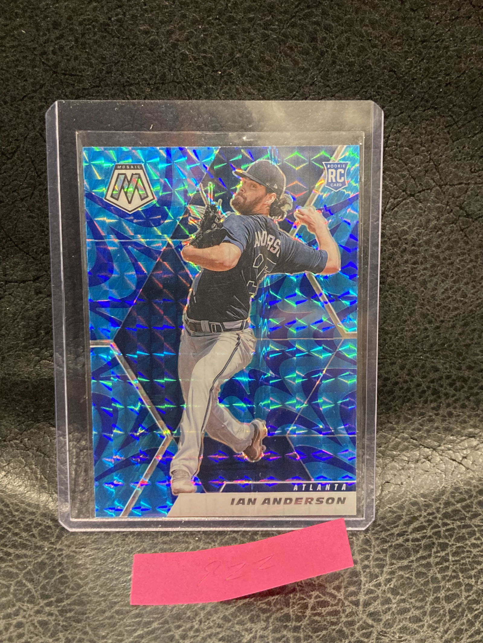 Ian Anderson 2021 Panini Mosaic Blue Reactive Prizm Rc (1 of 2)