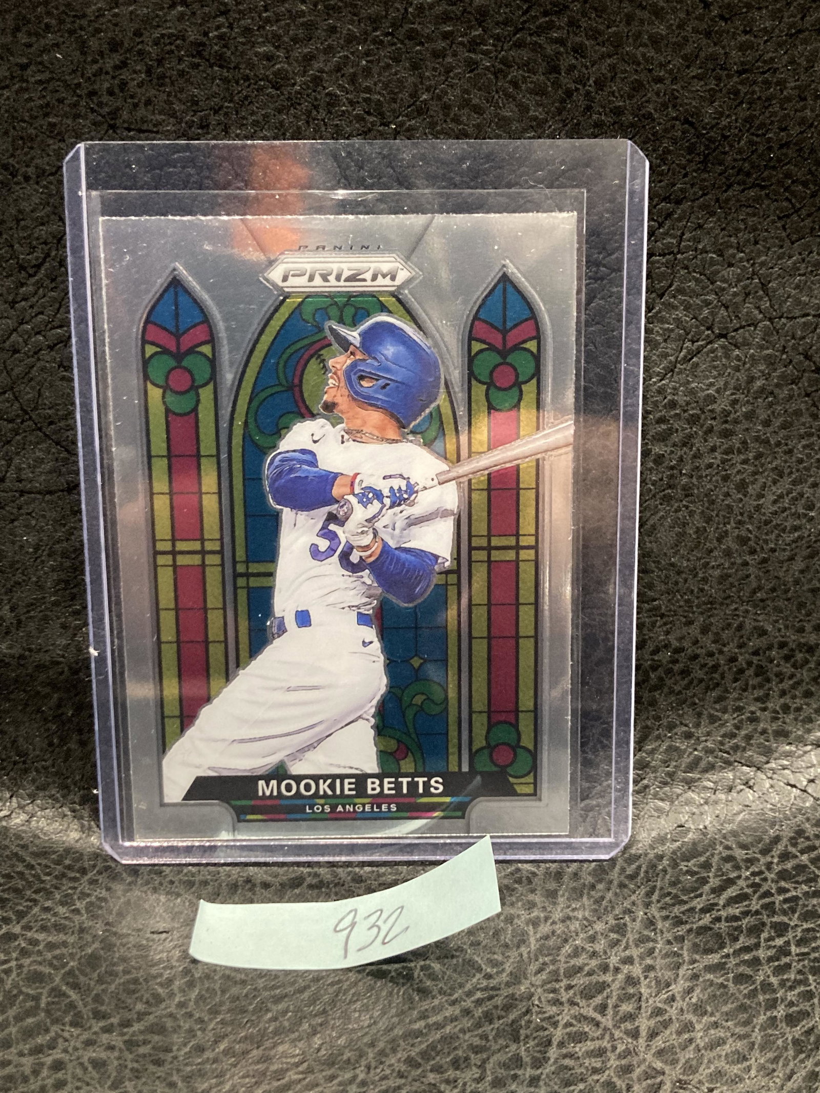 Mookie Betts 2021 Panini Prizm Stained Glass Insert (1 of 2)