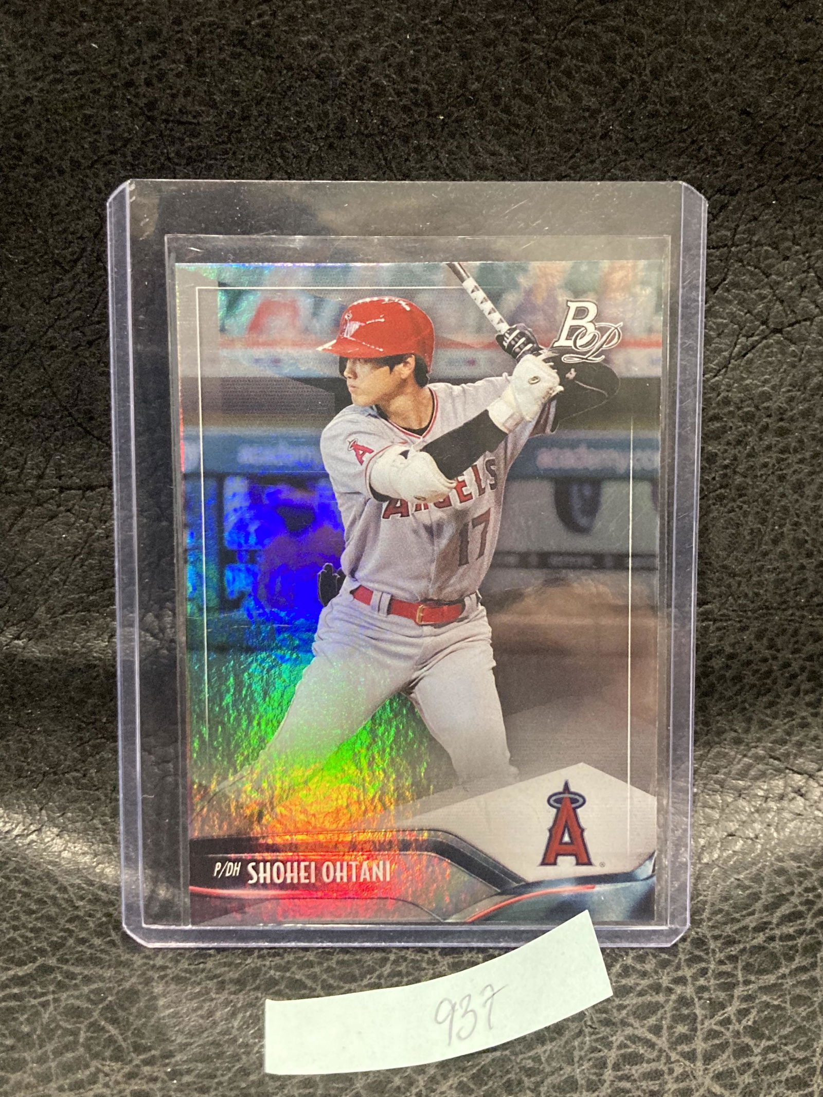 2021 Bowman Platinum Shohei Ohtani Base Refractor #93 (1 of 2)