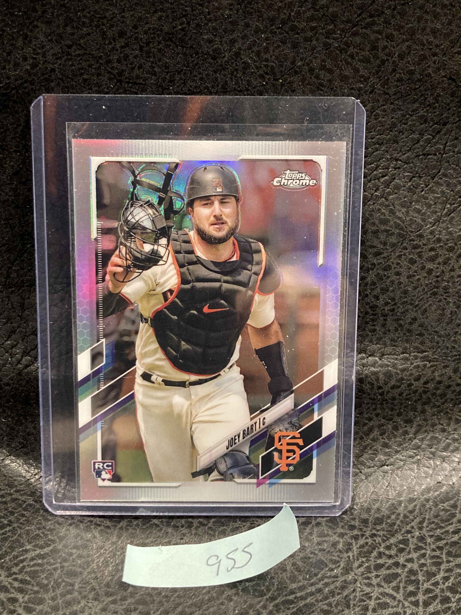 Joey Bart Rc 2021 Topps Chrome Rookie Refractor #109 (1 of 2)