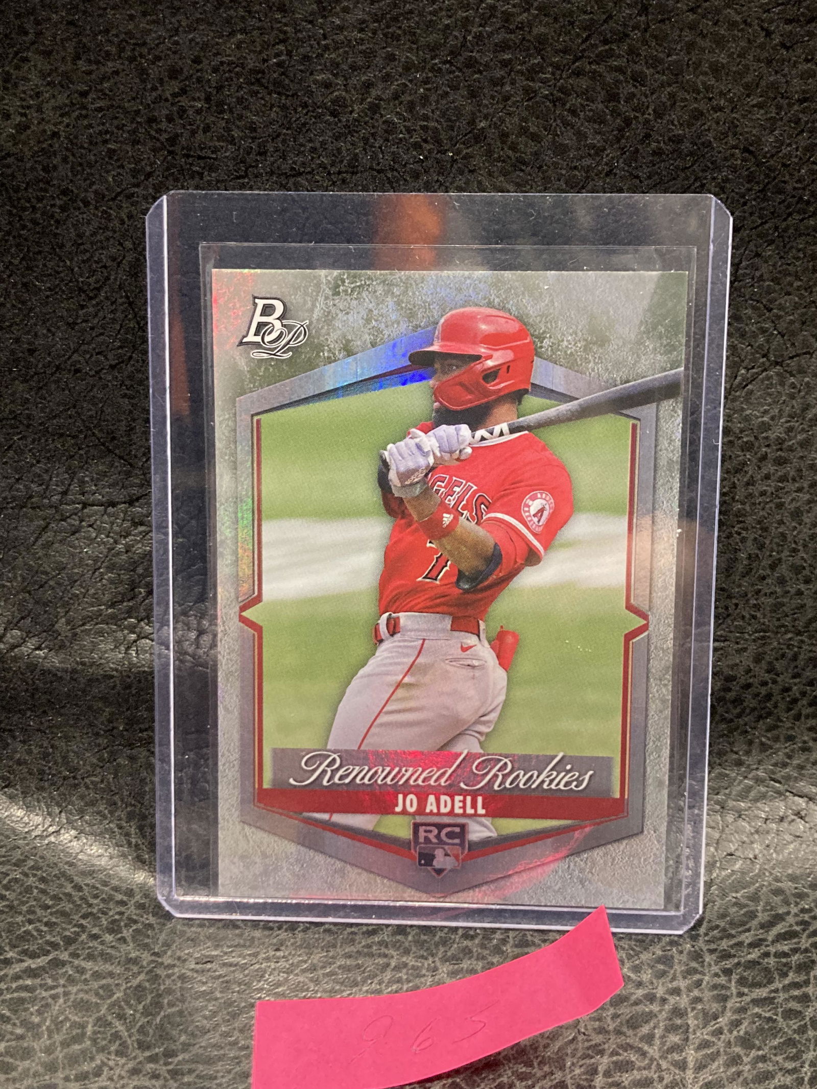 2021 Bowman Platinum Renowned Rookies #RR3 Jo Adell Rc (1 of 2)