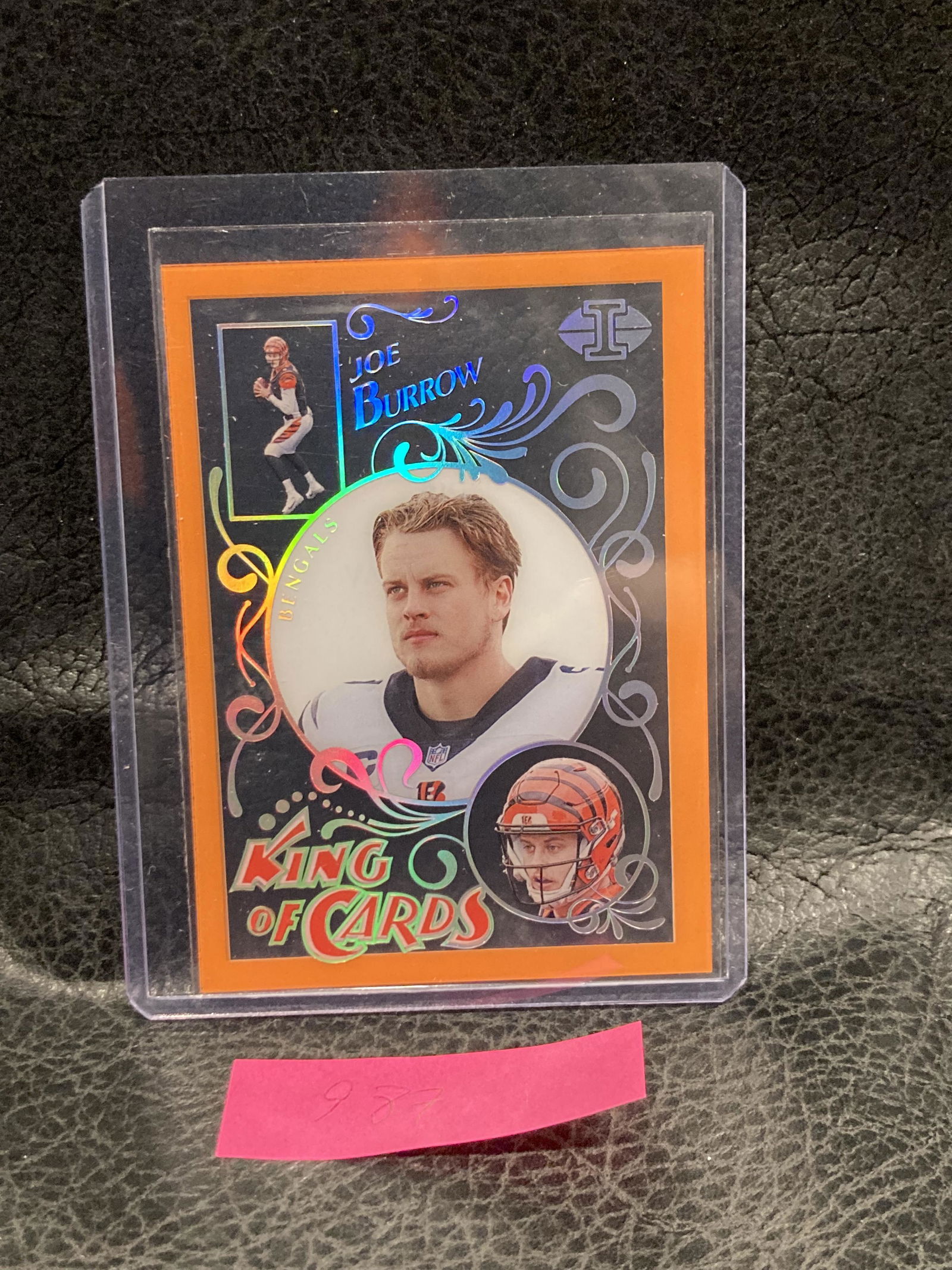 Joe Burrow 2021 Illusions King Of Cards Orange Color (1 of 2)