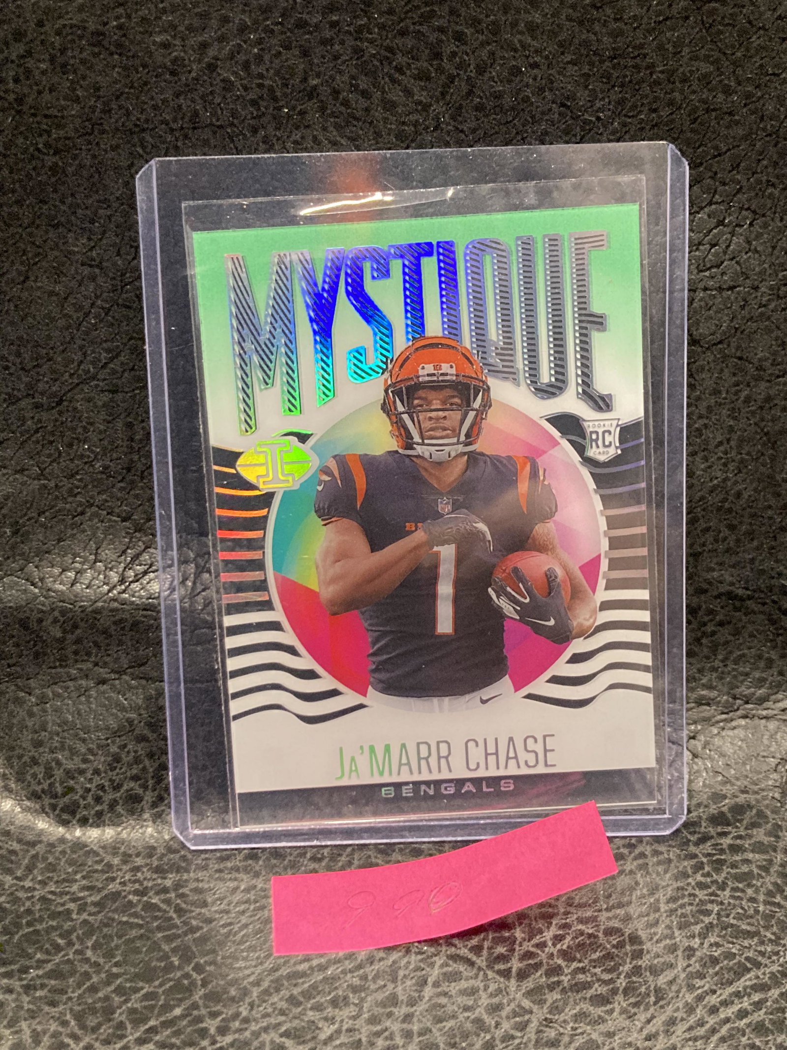 Jamarr Chase 2021 Panini Illusions Mystique Rookie Card: Jamarr Chase 2021 Panini Illusions Mystique Rookie Card Rc Bengals Emerald Green