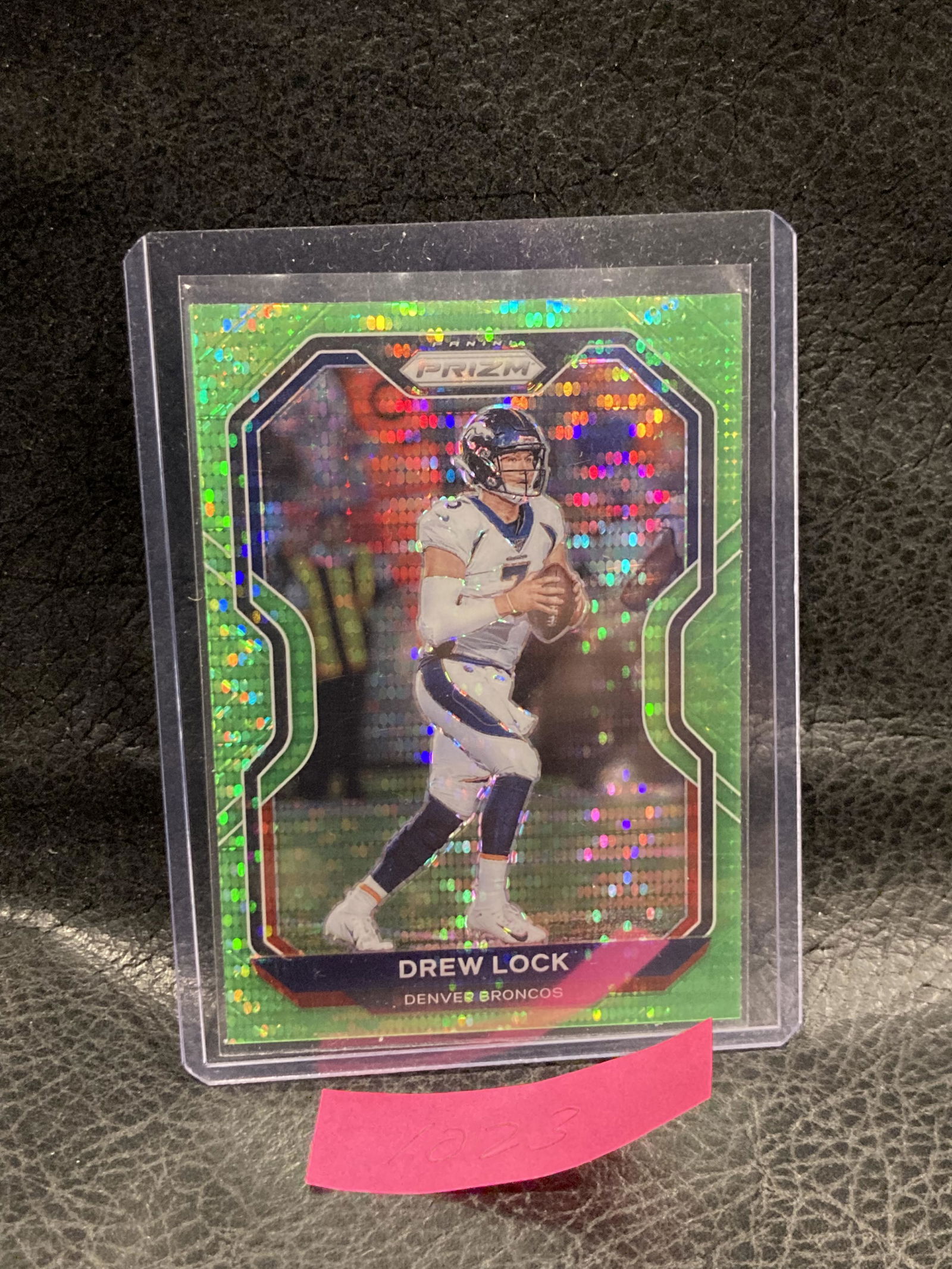 Drew Lock 2020 Panini Prizm Green Pulsar Prizm #113 (1 of 2)
