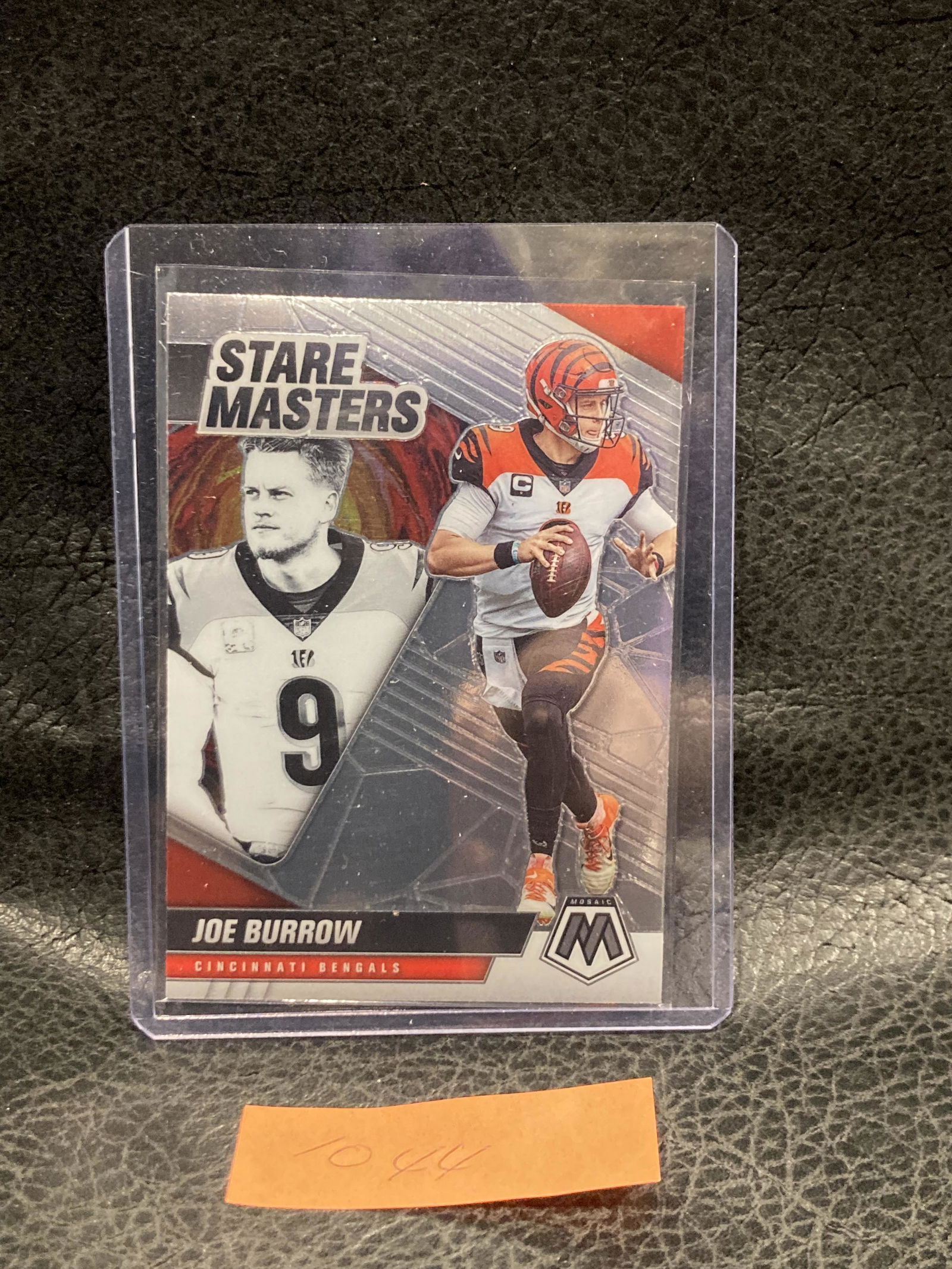 Joe Burrow 2021 Mosaic Stare Masters Insert Cincinnati (1 of 2)