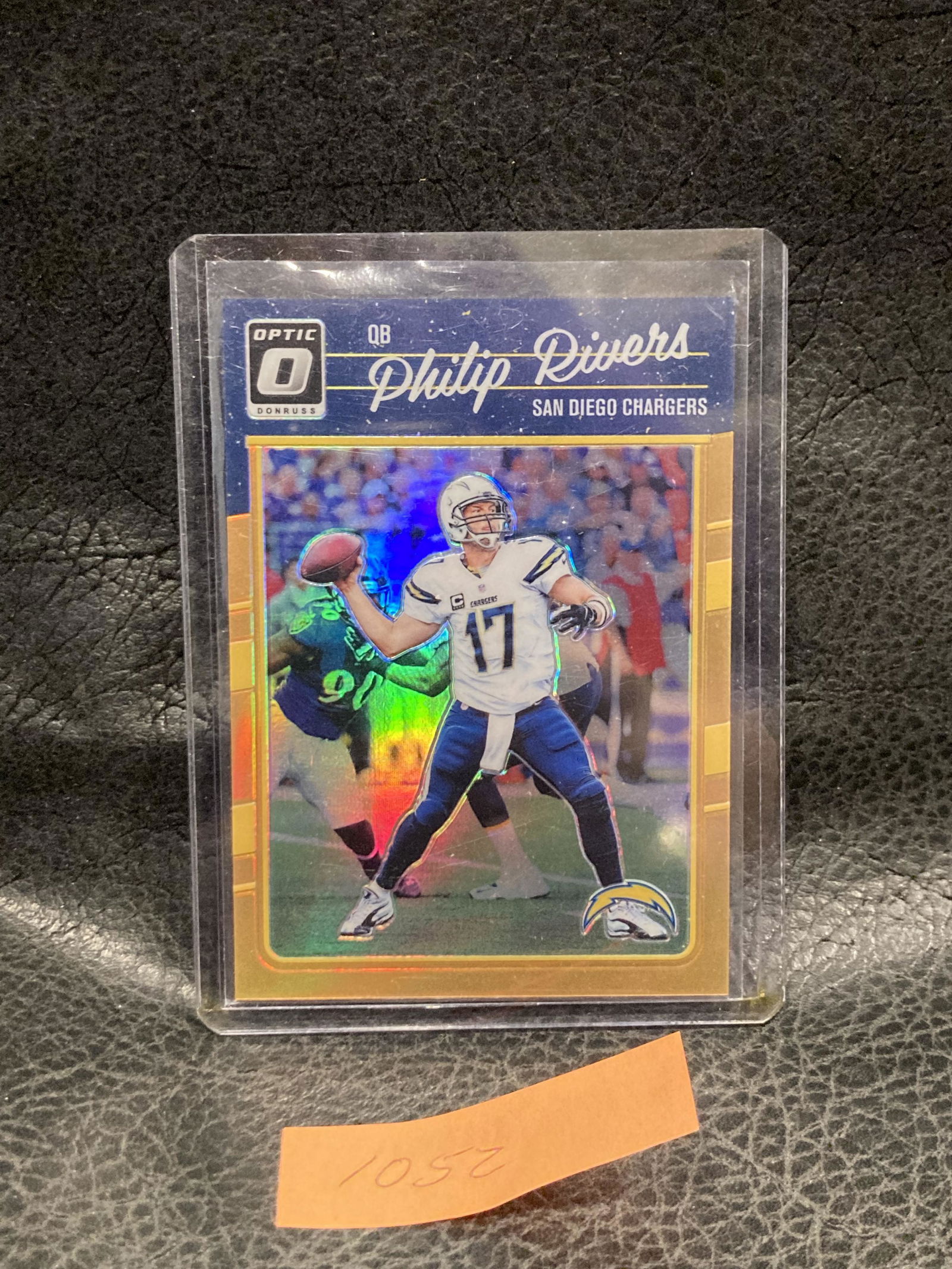 Philip Rivers 2016 Donruss Optic #83 Orange Holo Prizm (1 of 2)