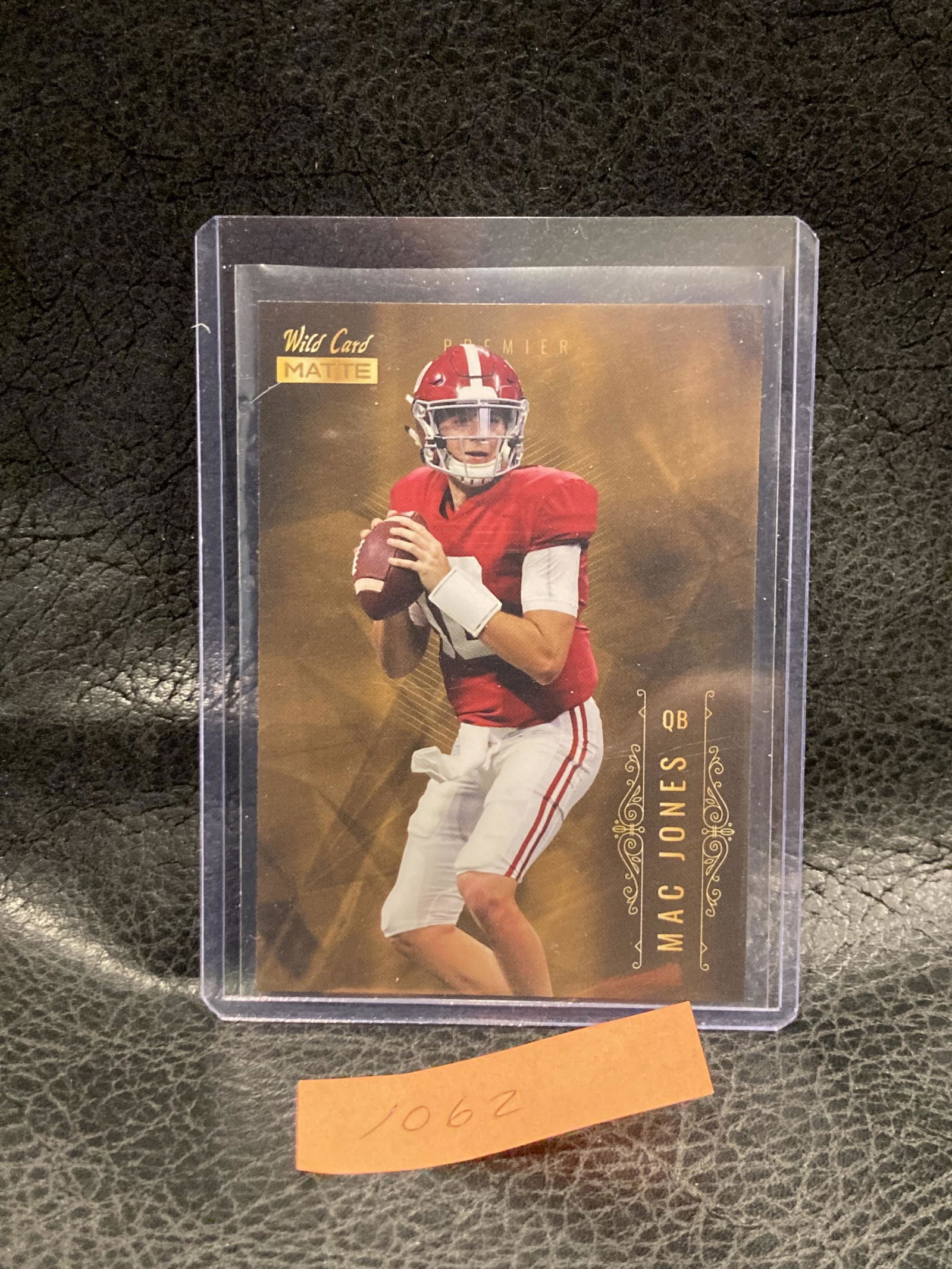 Mac Jones 2021 Wild Card Matte Premier Mbc-3 Patroits (1 of 2)