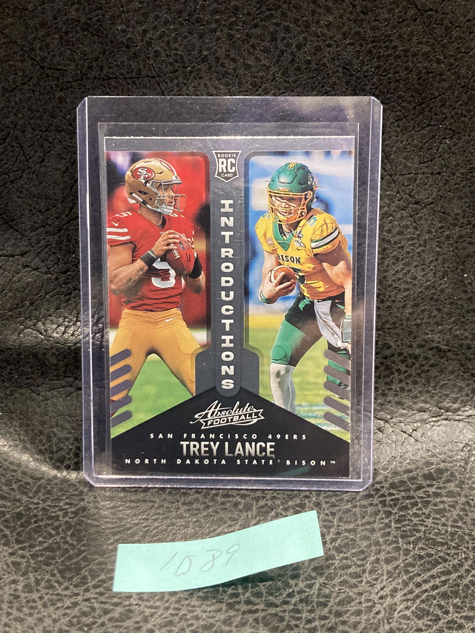 Trey Lance Rookie Introductions 2021 Panini Absolute (1 of 2)
