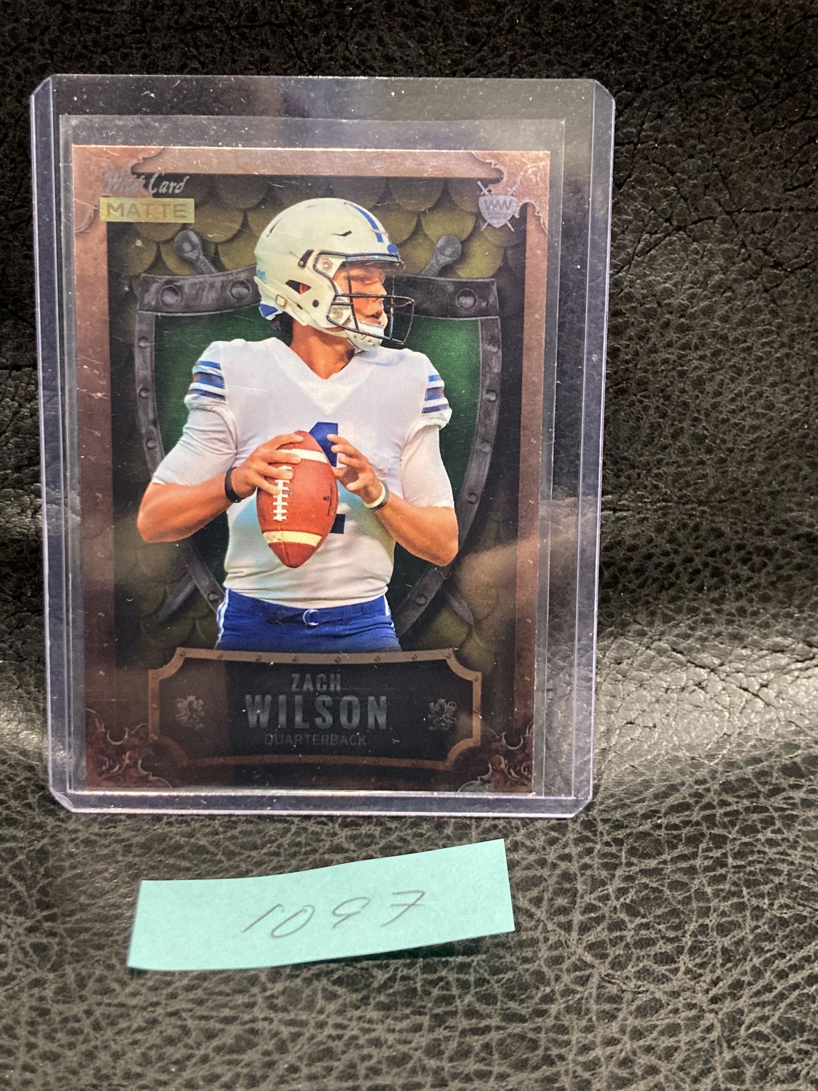 Zach Wilson 2021 Wild Card Matte Mww-5 Rc Jets (1 of 2)