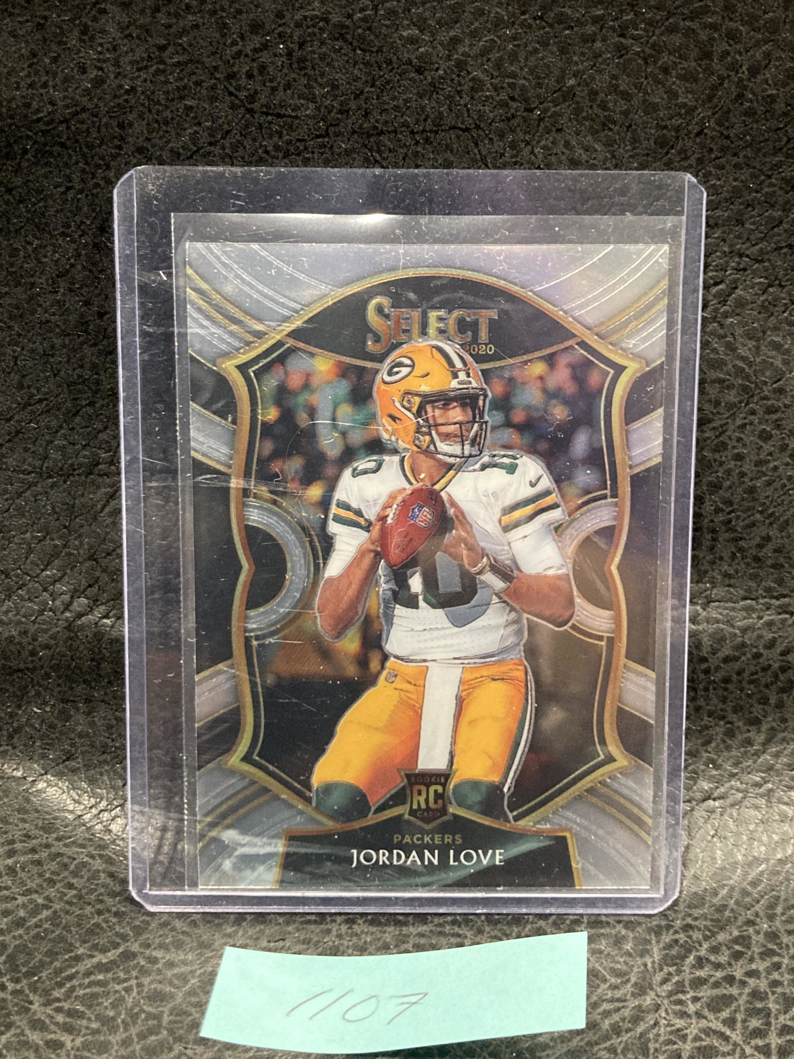 Jordan Love 2020 Select Concourse Base Rookie Card: Jordan Love 2020 Select Concourse Base Rookie Card Packers
