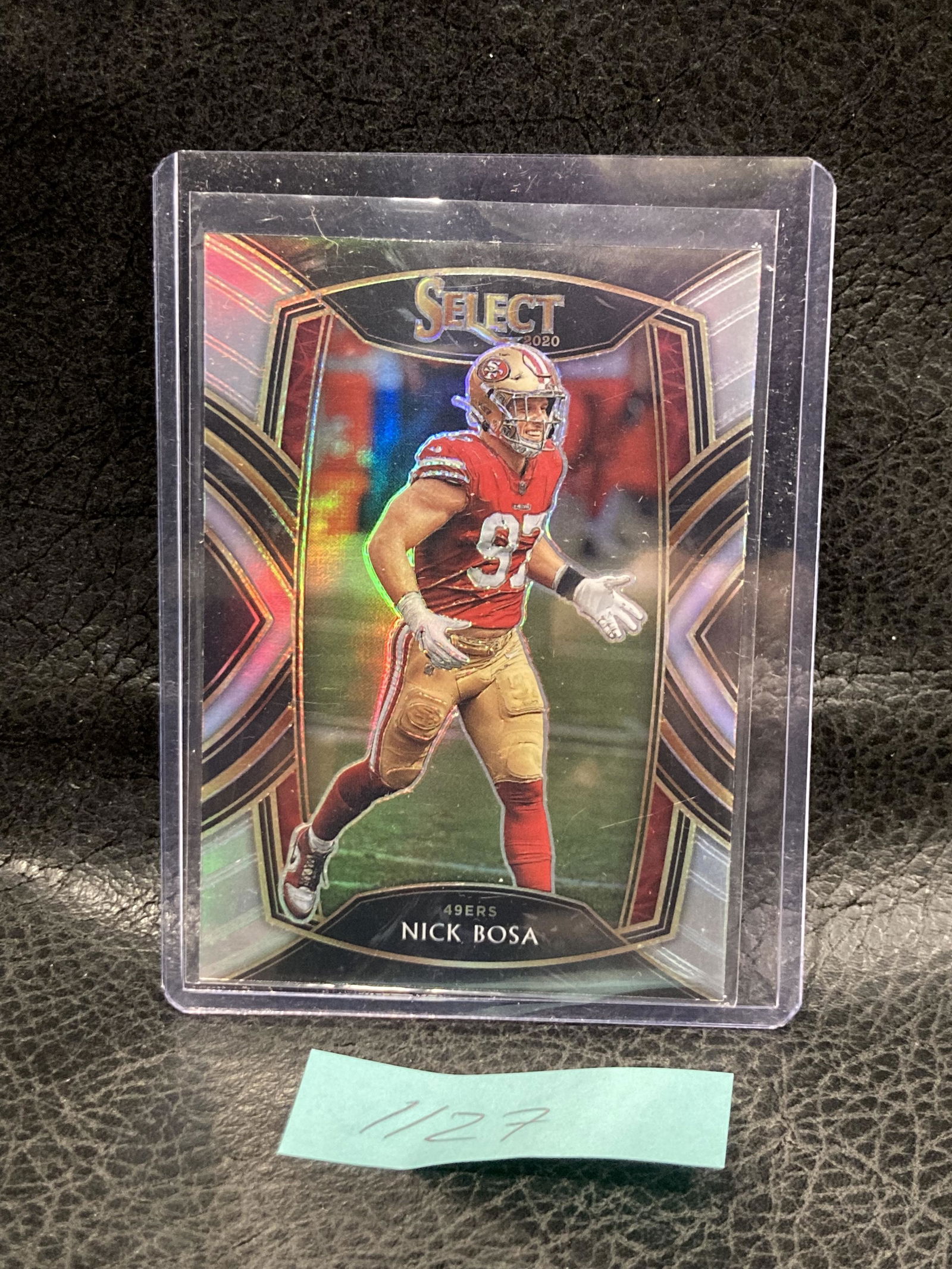 Nick Bosa 2020 Donruss Optic Silver Prizm Threads Patch (1 of 2)