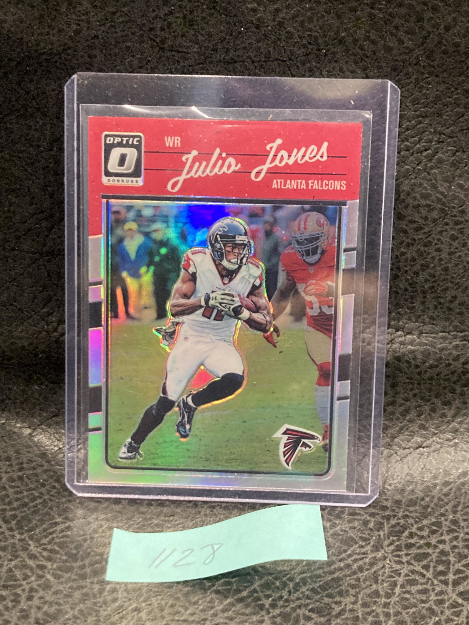 Julio Jones2016 Panini Donruss Optic #6 Holo Silver: Julio Jones2016 Panini Donruss Optic #6 Holo Silver Prizm