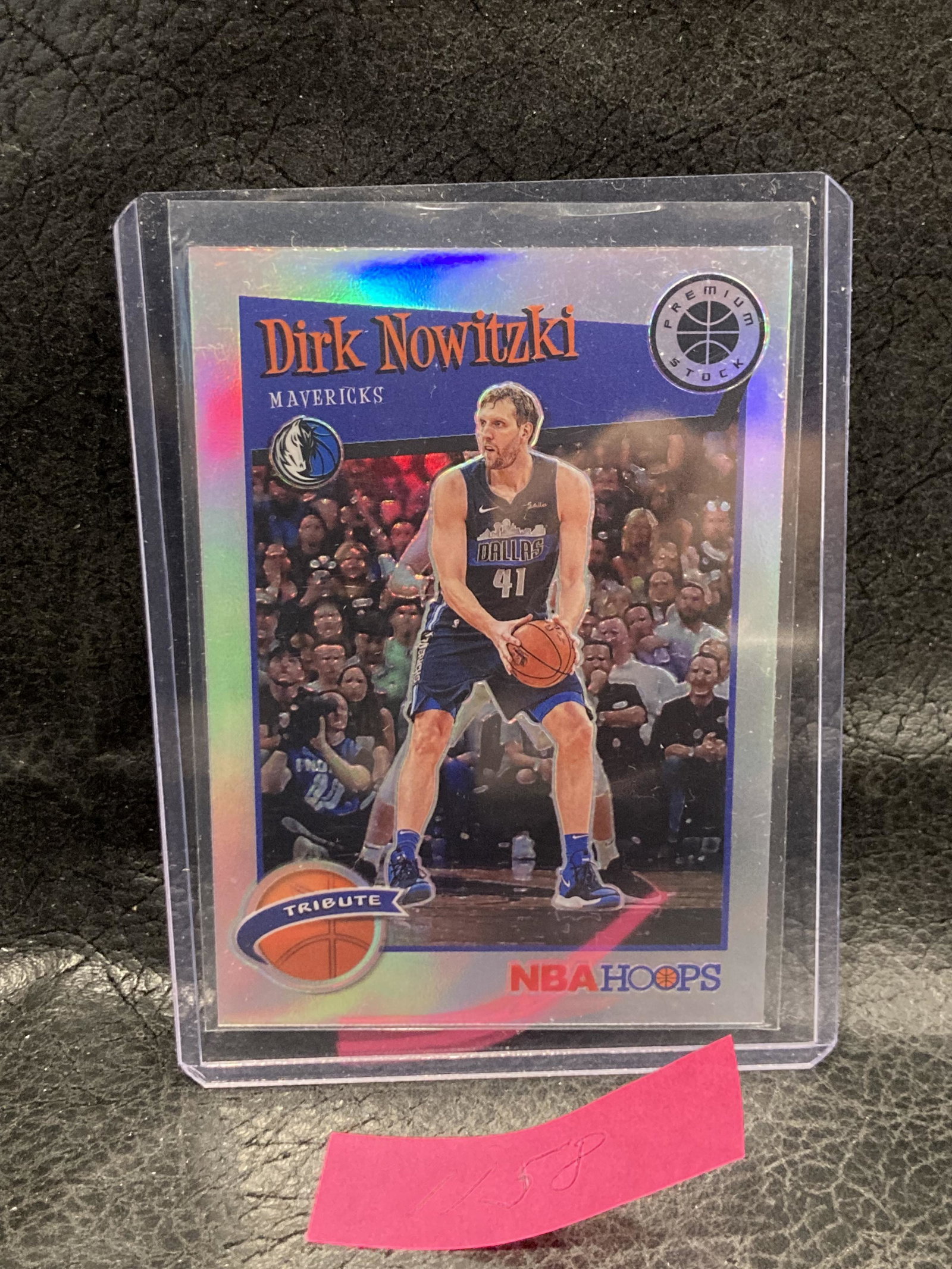 Dirk Nowitzki 2019-20 Nba Hoops Premium Stock Tribute (1 of 2)