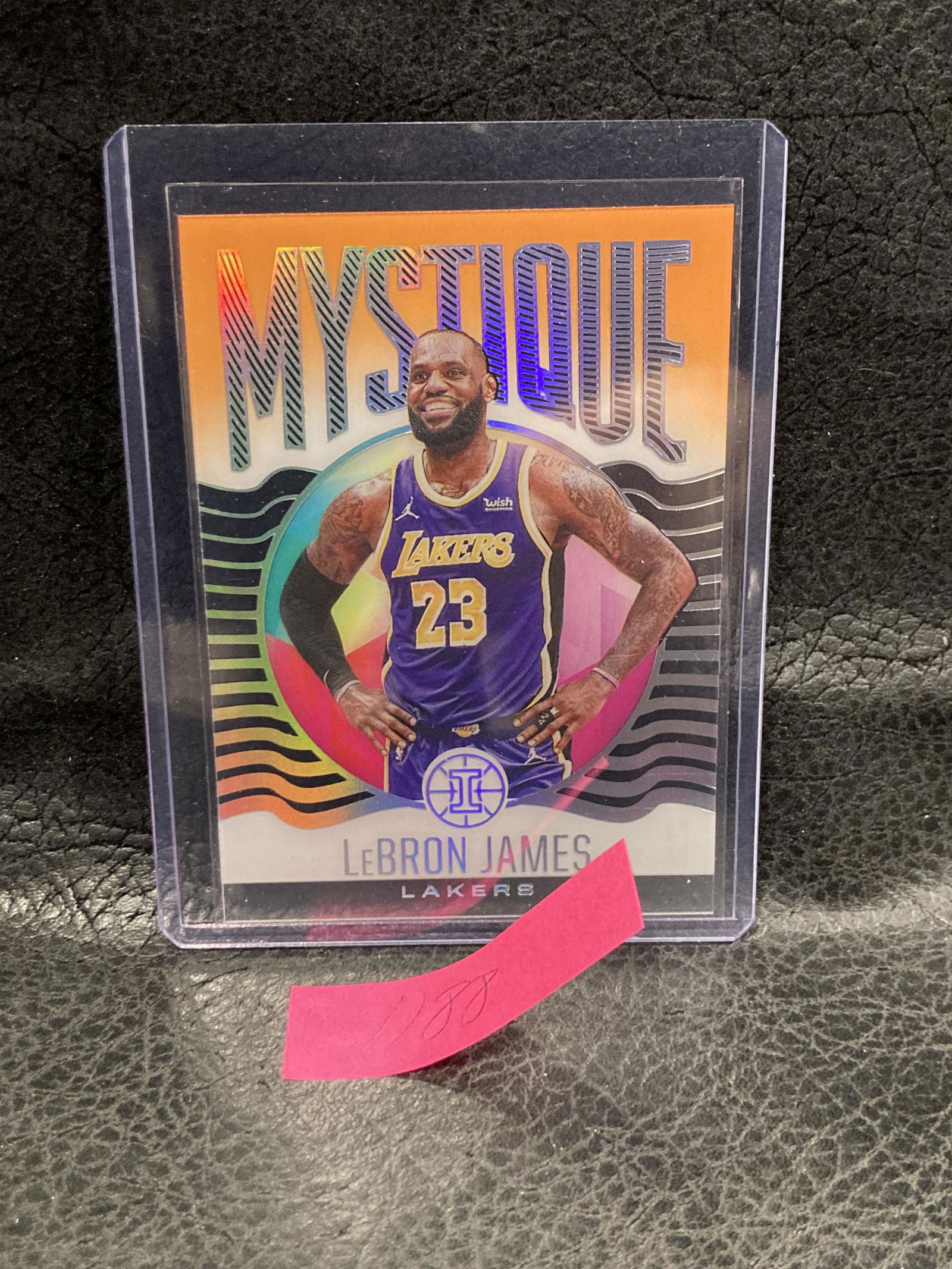 Lebron James 2020-21 Panini Illusions Mystique Orange (1 of 2)