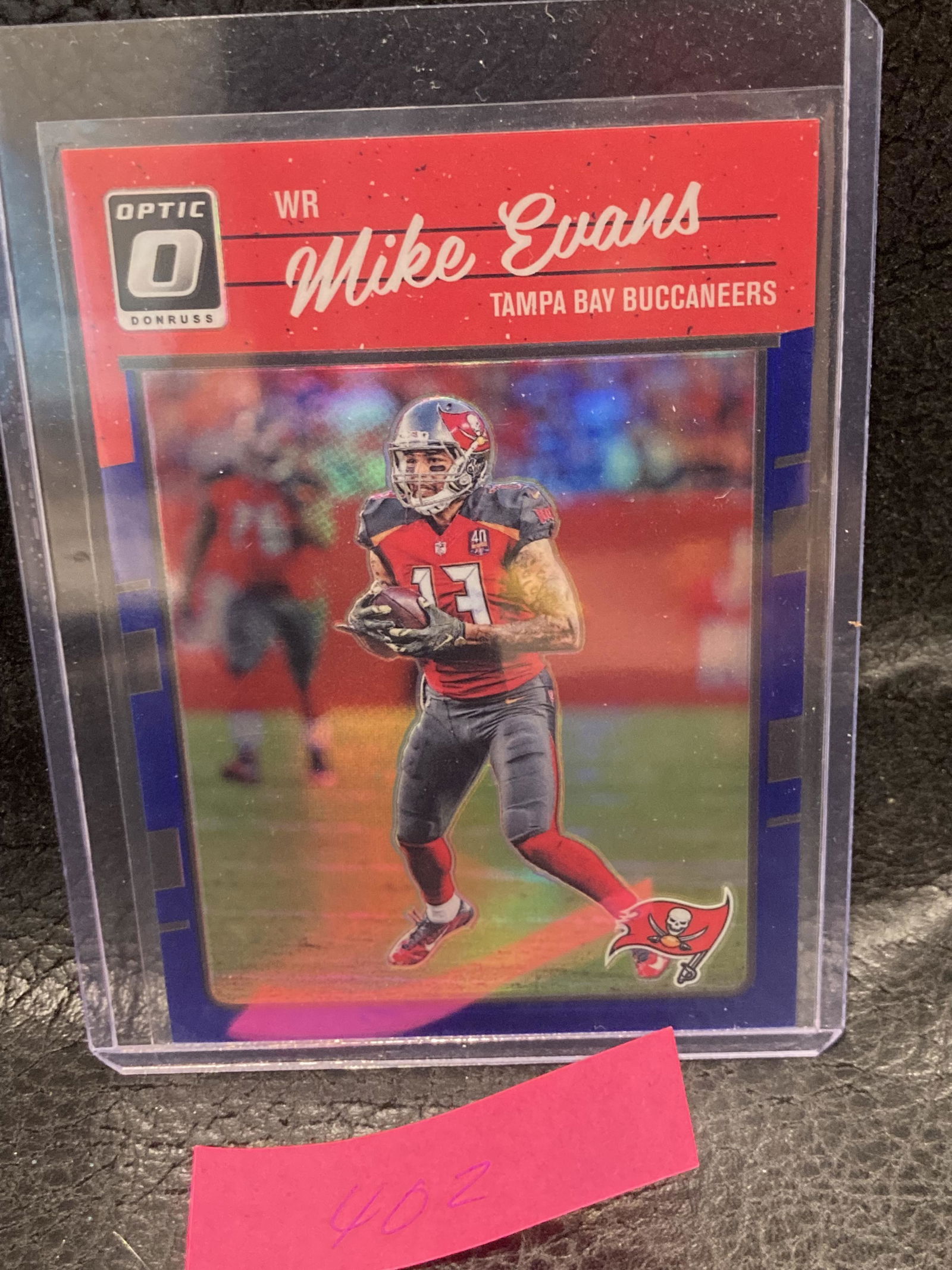 Mike Evans 2016 Panini Donruss Optic Blue Prizm (1 of 2)