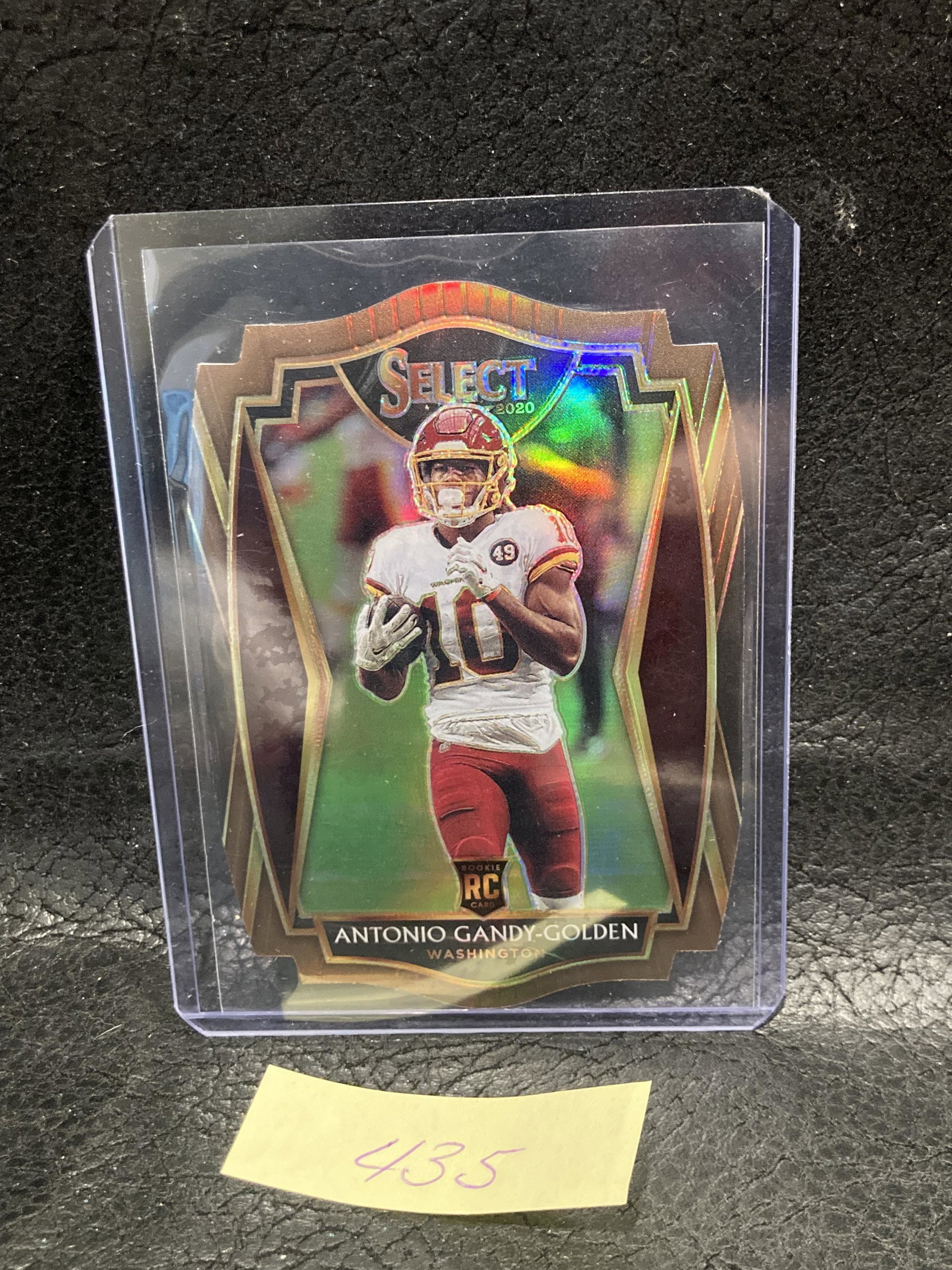 Antonio Gandy-Golden 2020 Panini Select 183 Premier Rc: Antonio Gandy-Golden 2020 Panini Select 183 Premier Rc Copper Die-Cut Prizm /355