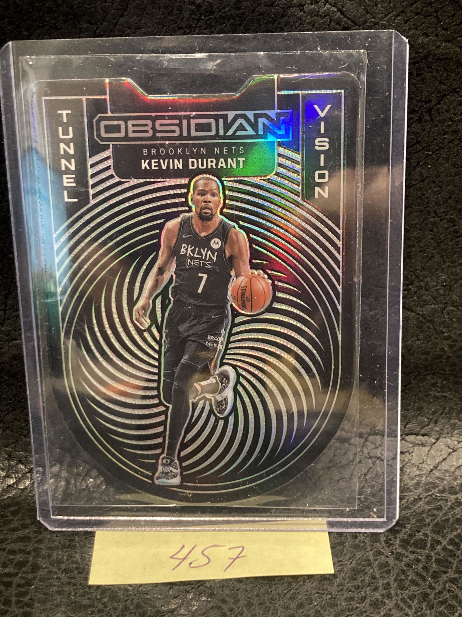 Kevin Durant 2021 Obsidian Silver Etch Tunnel Vision (1 of 2)