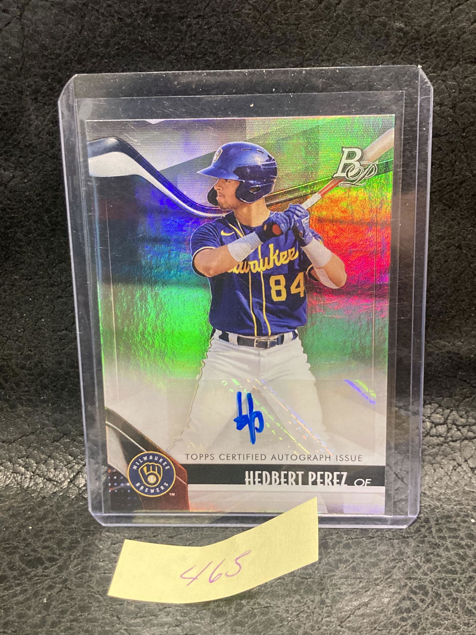 Herbert Perez Bowman Platinum Auto Brewers (1 of 2)