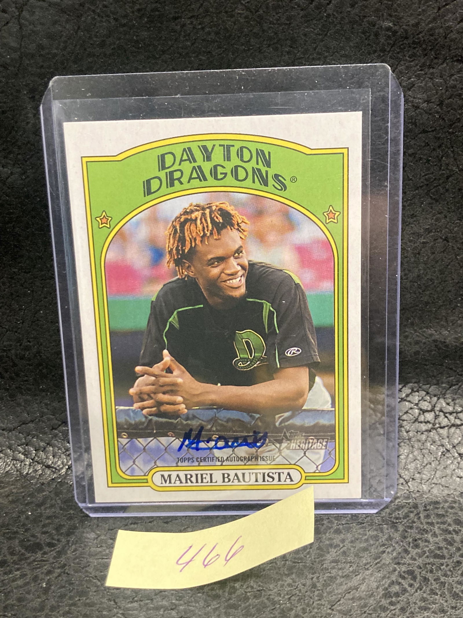 Mariel Bautista 2021 Topps Heritage Minor League Real (1 of 2)