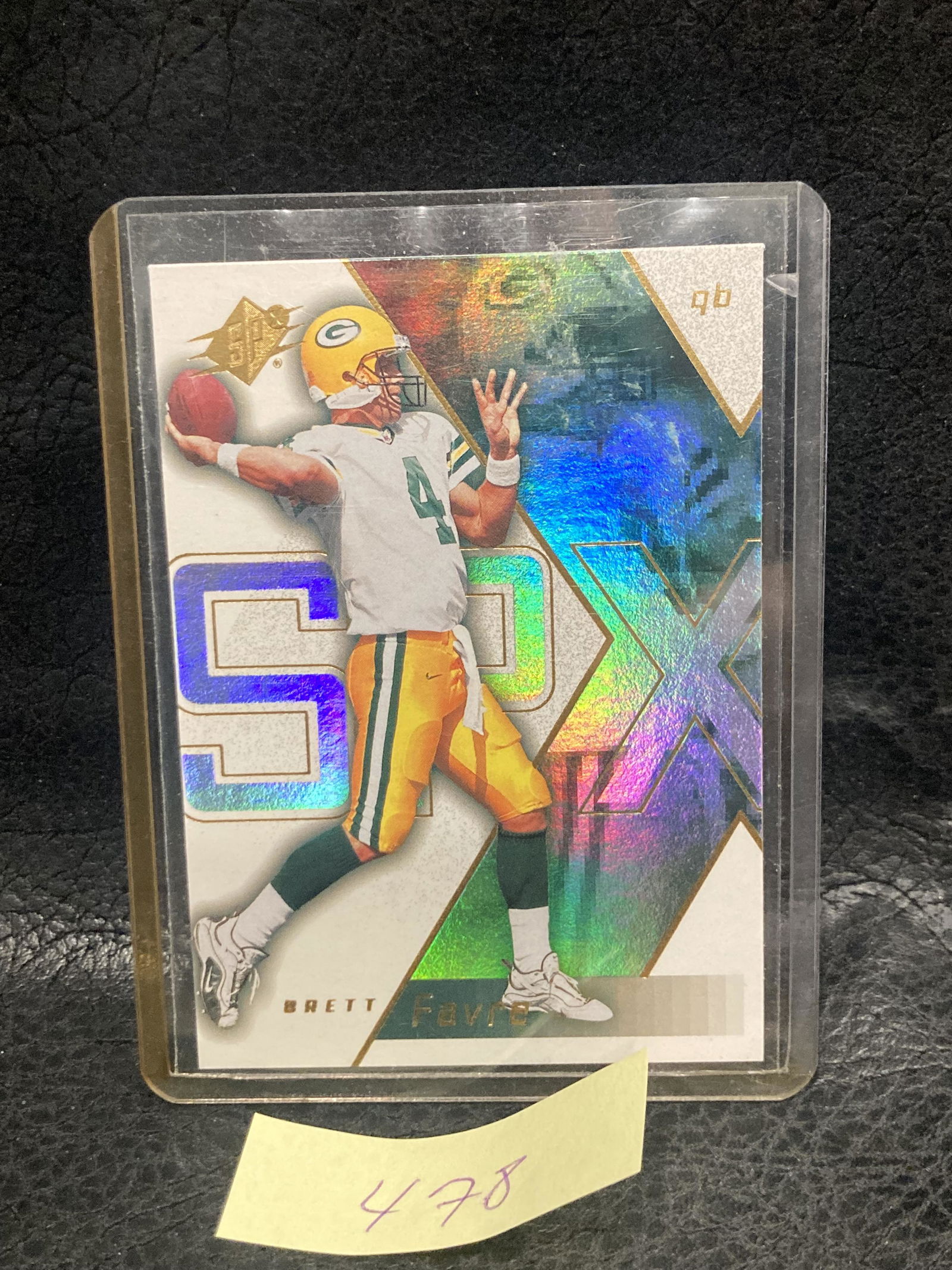 2000 Brett Favre Upper Deck Spx # 31 2016 Hof Farve (1 of 2)