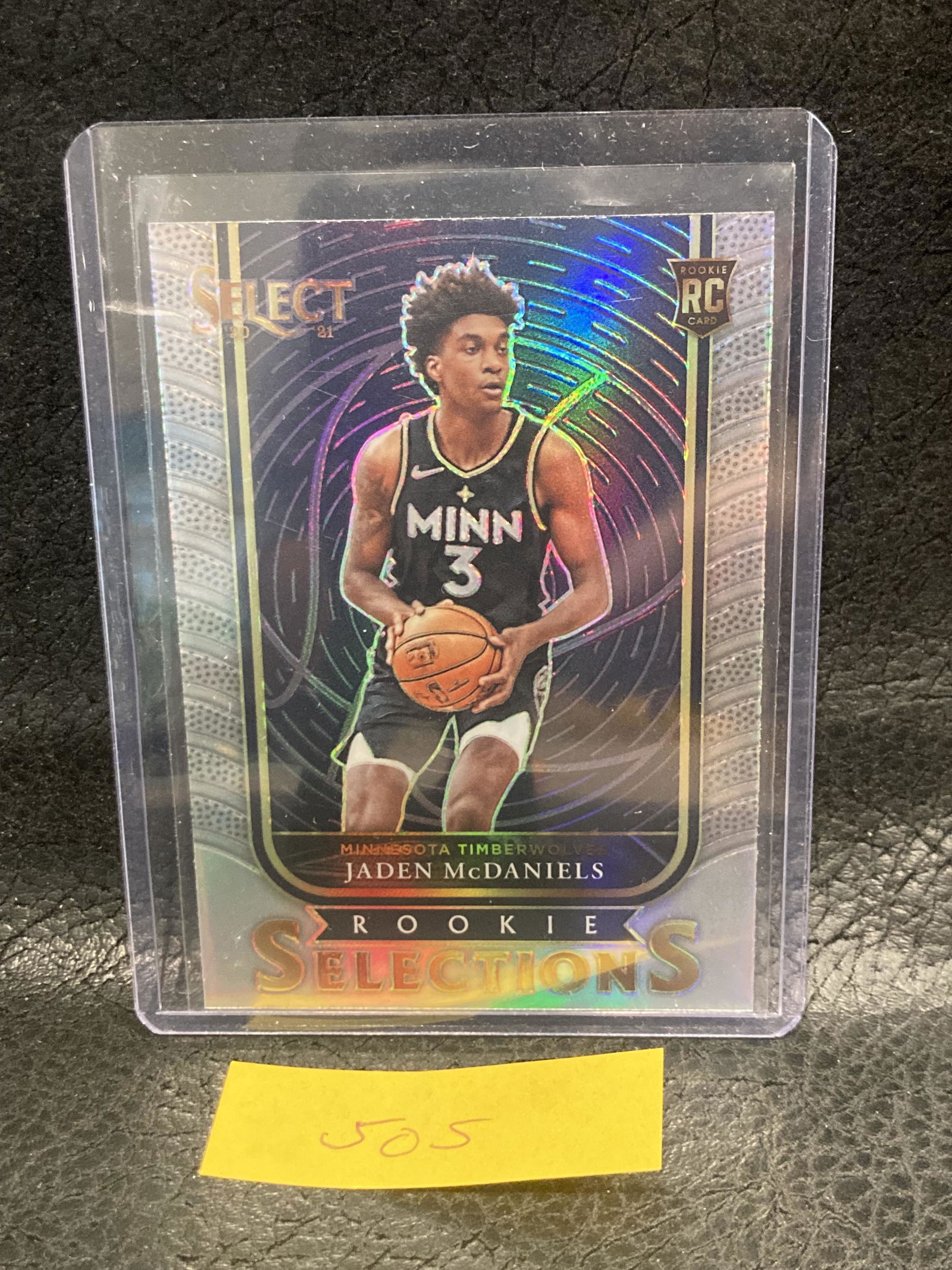Jaden Mcdaniels 2020-21 Select Rookie Selections Prizms (1 of 2)