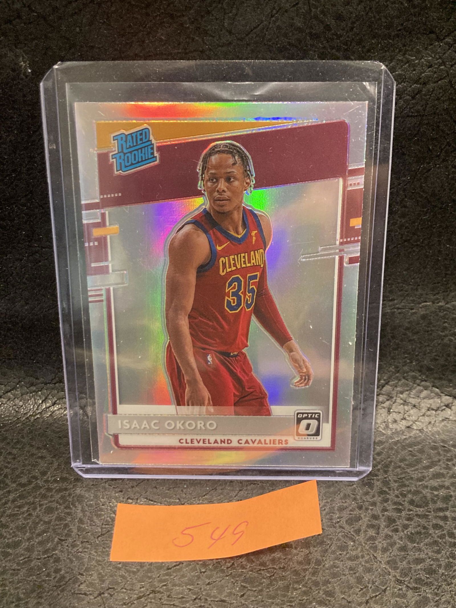 Isaac Okoro 2020-21 Donruss Optic Rated Rookie Holo (1 of 2)