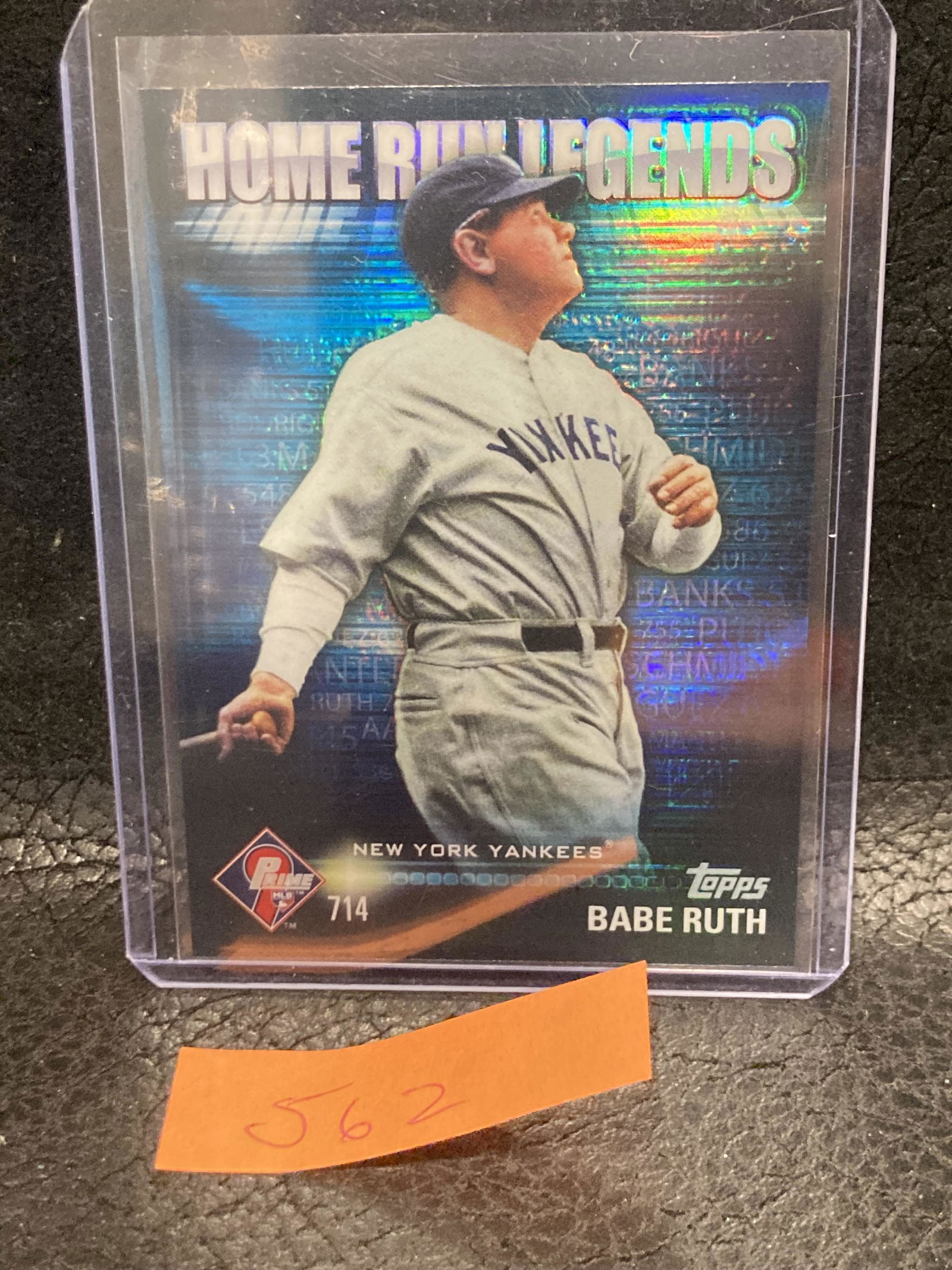 Babe Ruth 2012 Topps Prime Nine Home Run Legends #2 New (1 of 2)