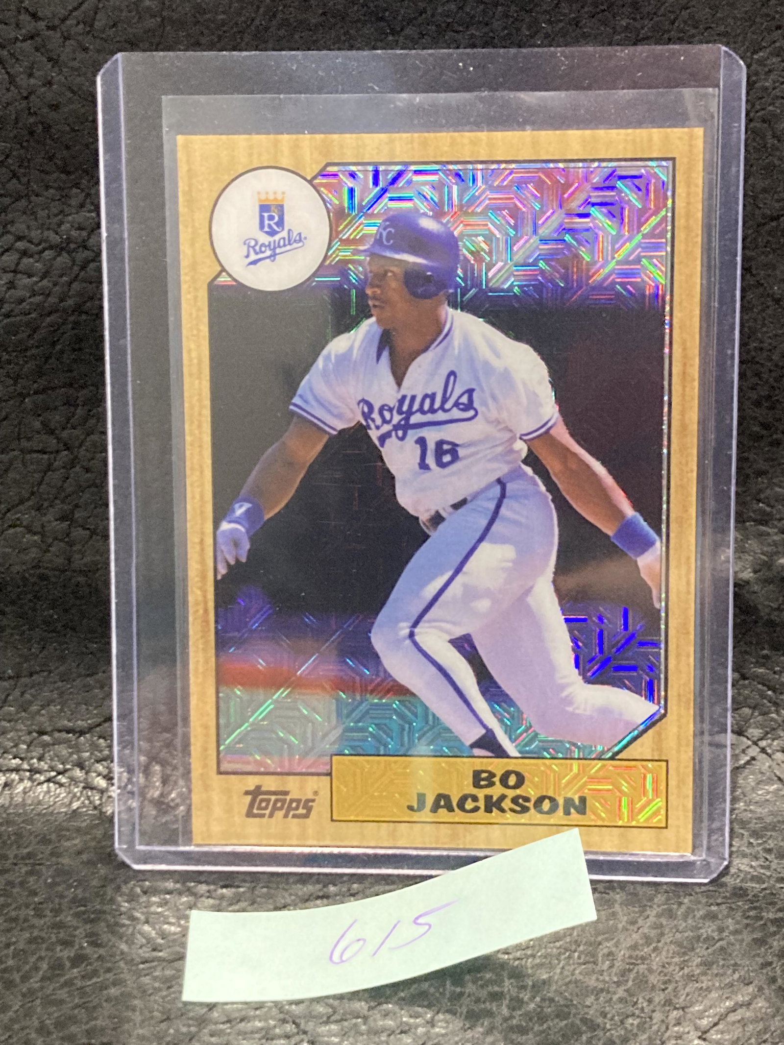 Bo Jackson 2017 Topps Silver Pack 1987 Design Chrome (1 of 2)