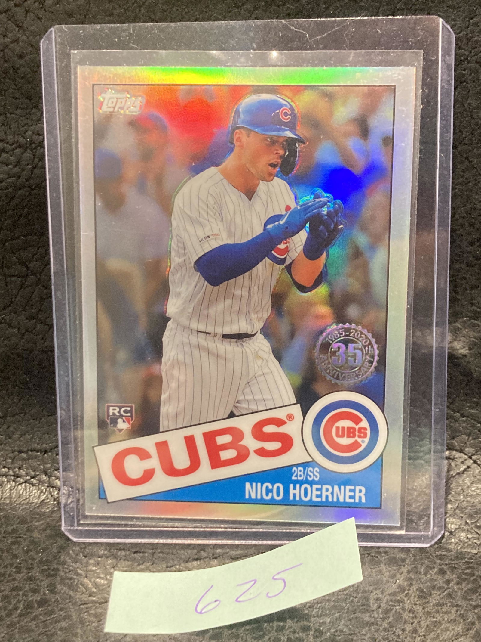 NICO HOERNER 2020 TOPPS CHROME 35TH ANNIVERSARY (1 of 2)
