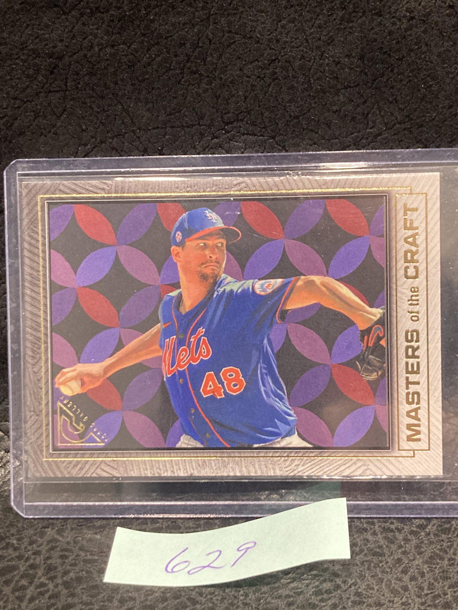 Jacob deGrom 2021 Topps Gallery Masters Of The Craft (1 of 2)