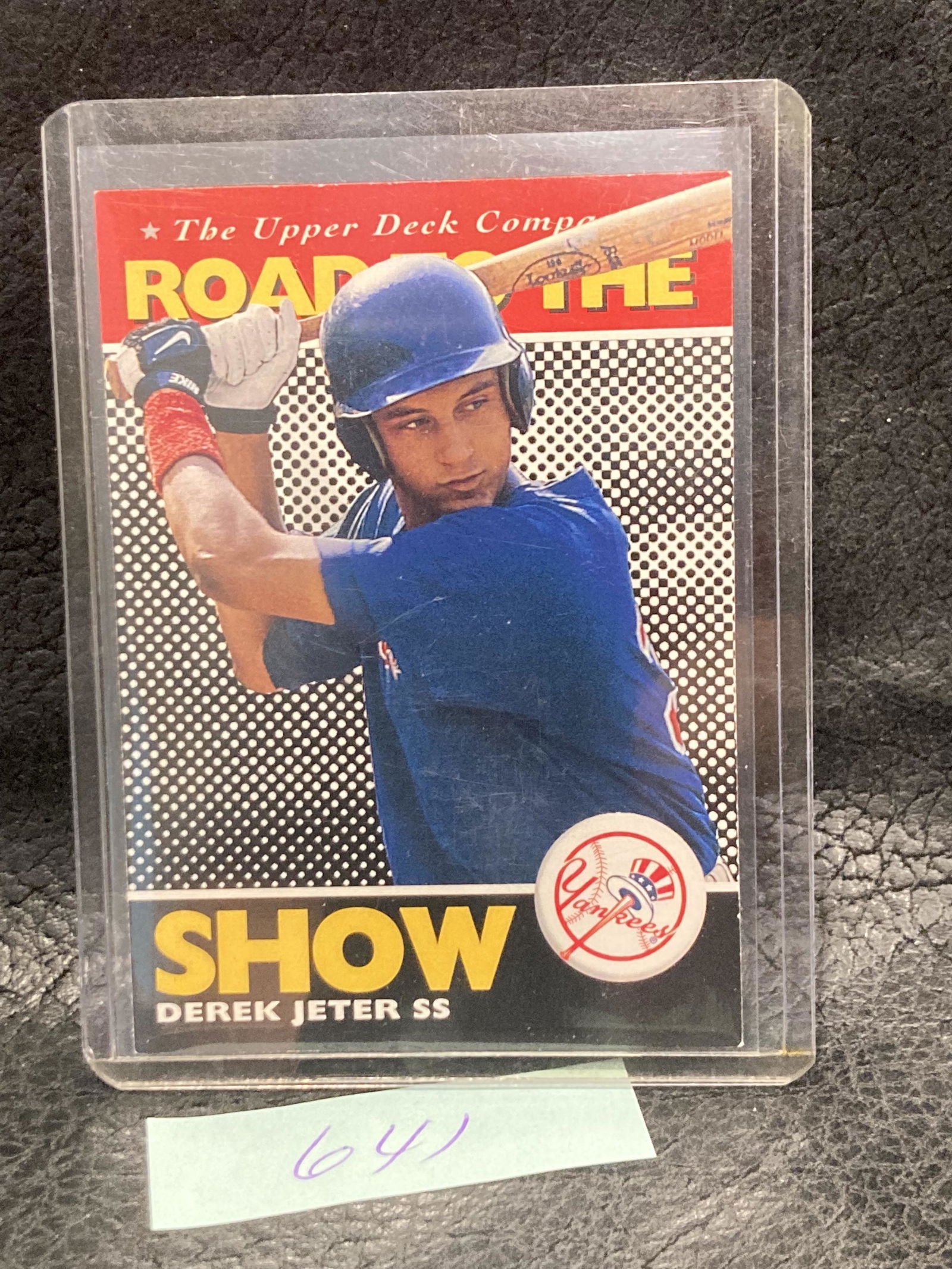 Derek Jeter 1995 UD Minors Road To The Show Rookie Card (1 of 2)