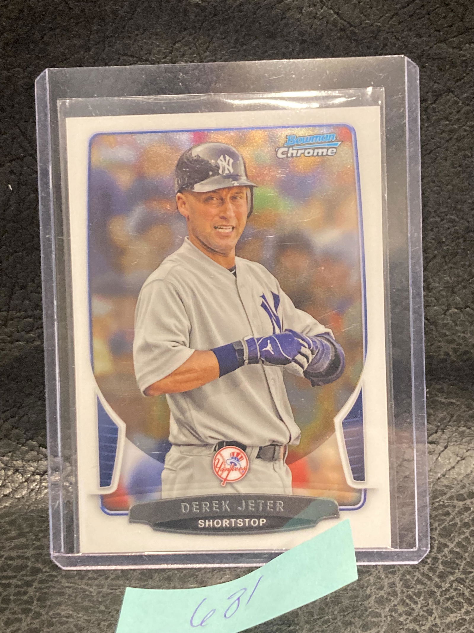 DEREK JETER 2013 BOWMAN CHROME CARD #215 (1 of 2)